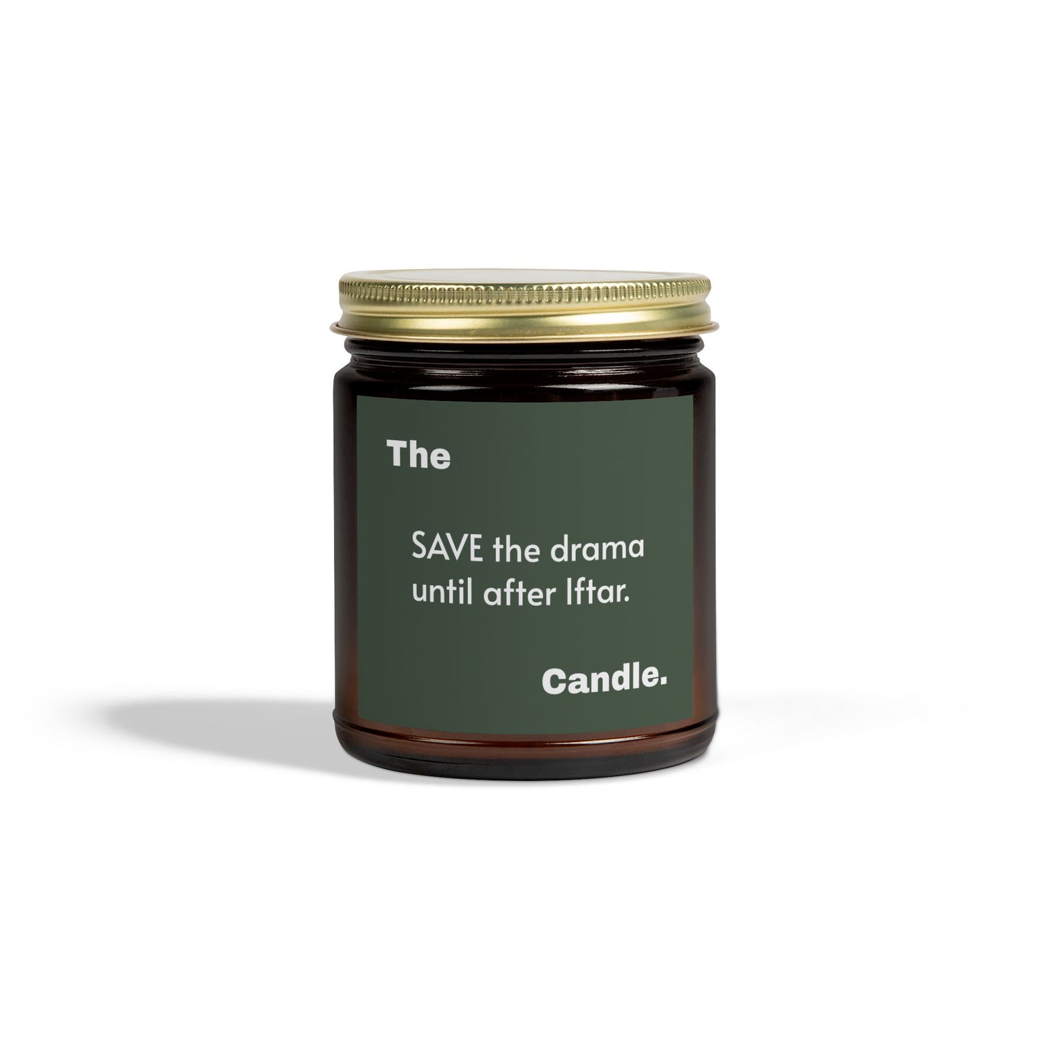 "Save the Drama" Scented Candles, Coconut Apricot Wax (4oz, 9oz)