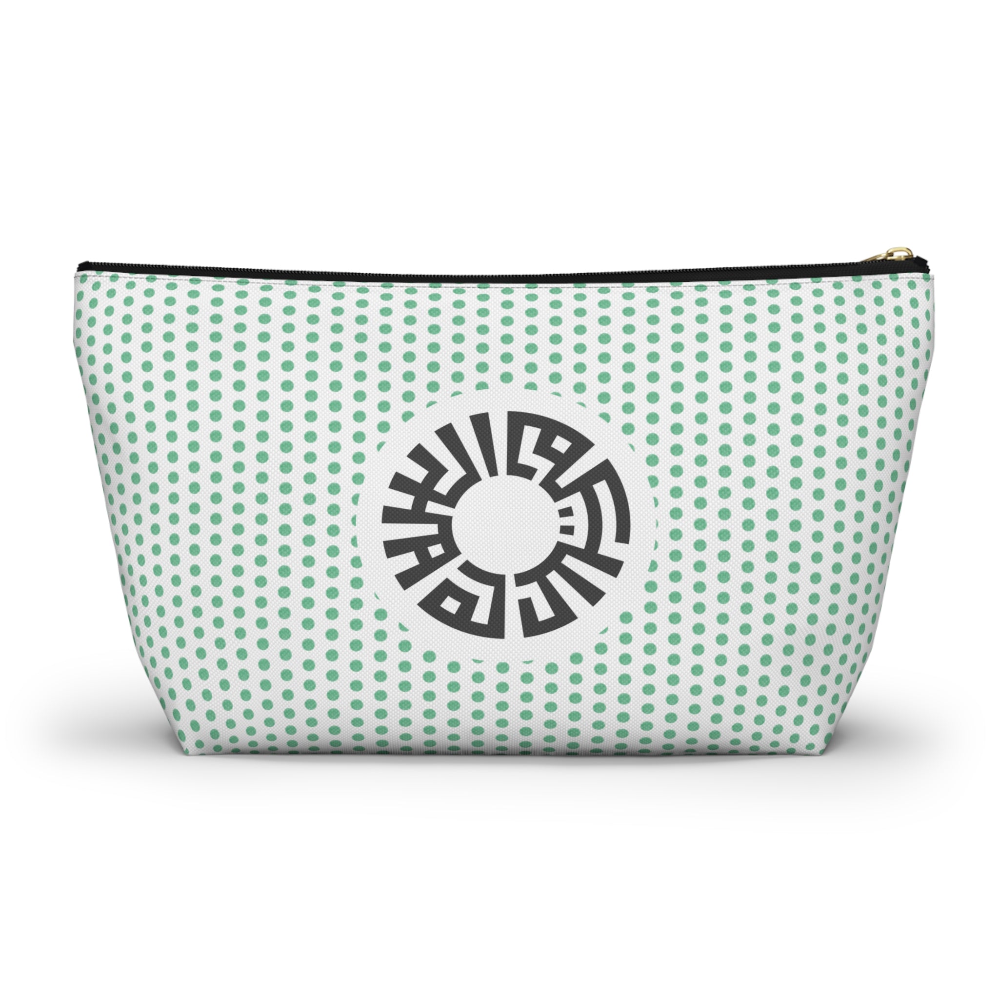"Salam" Accessory Pouch w T-bottom- Green