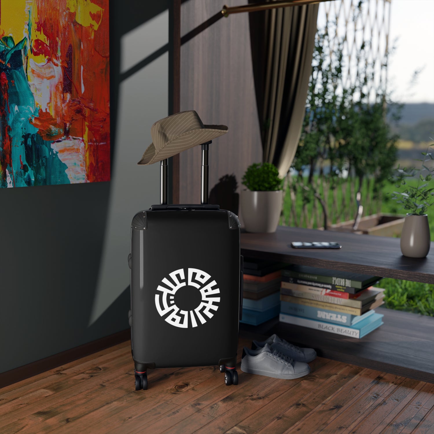 Travel Suitcase, Black