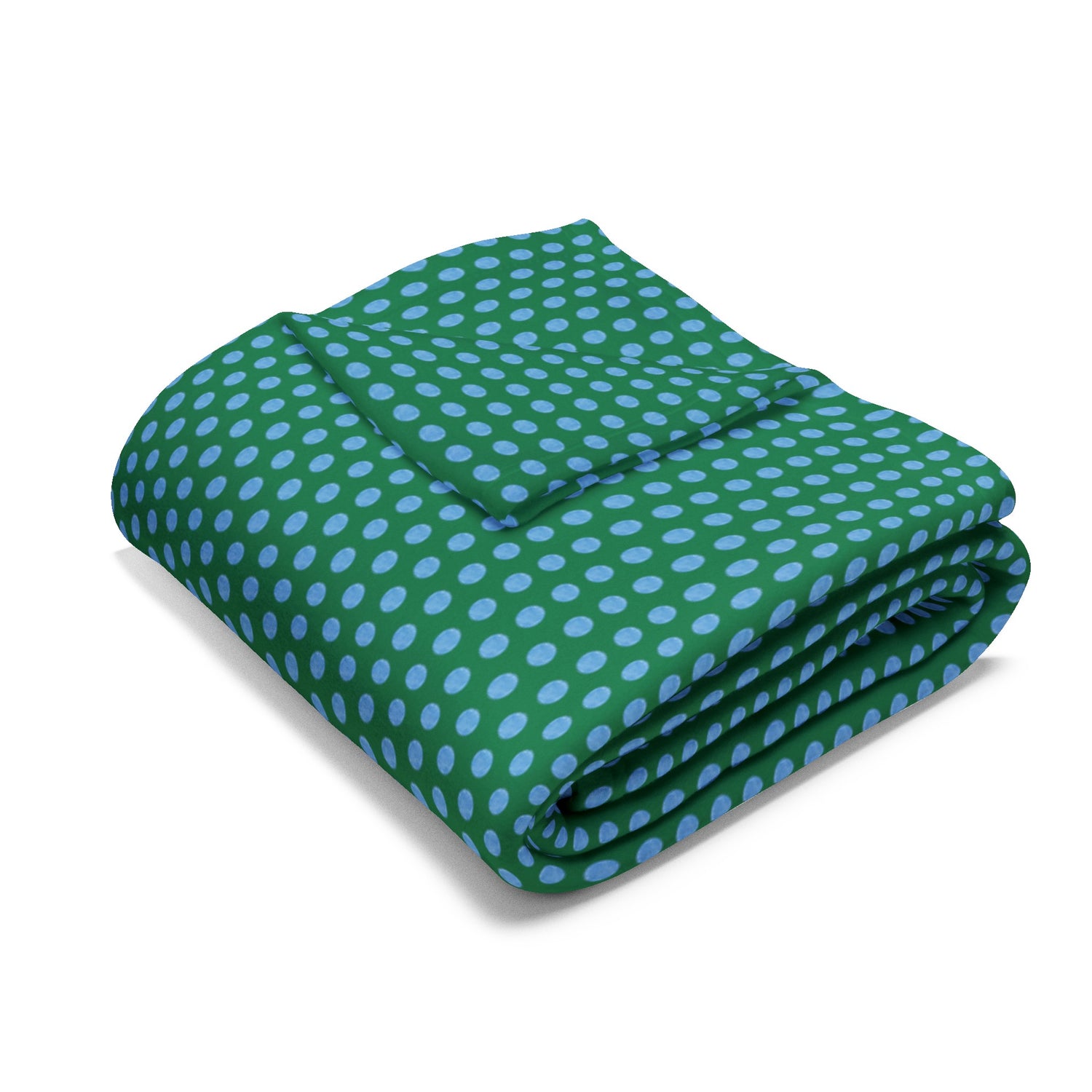Arctic Fleece Blanket Green/Blue