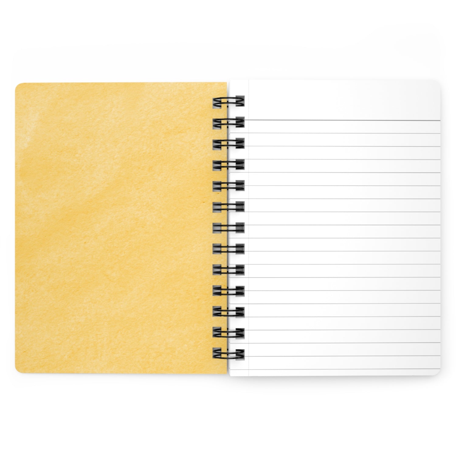 Spiral Bound Journal- "Salam" Yellow
