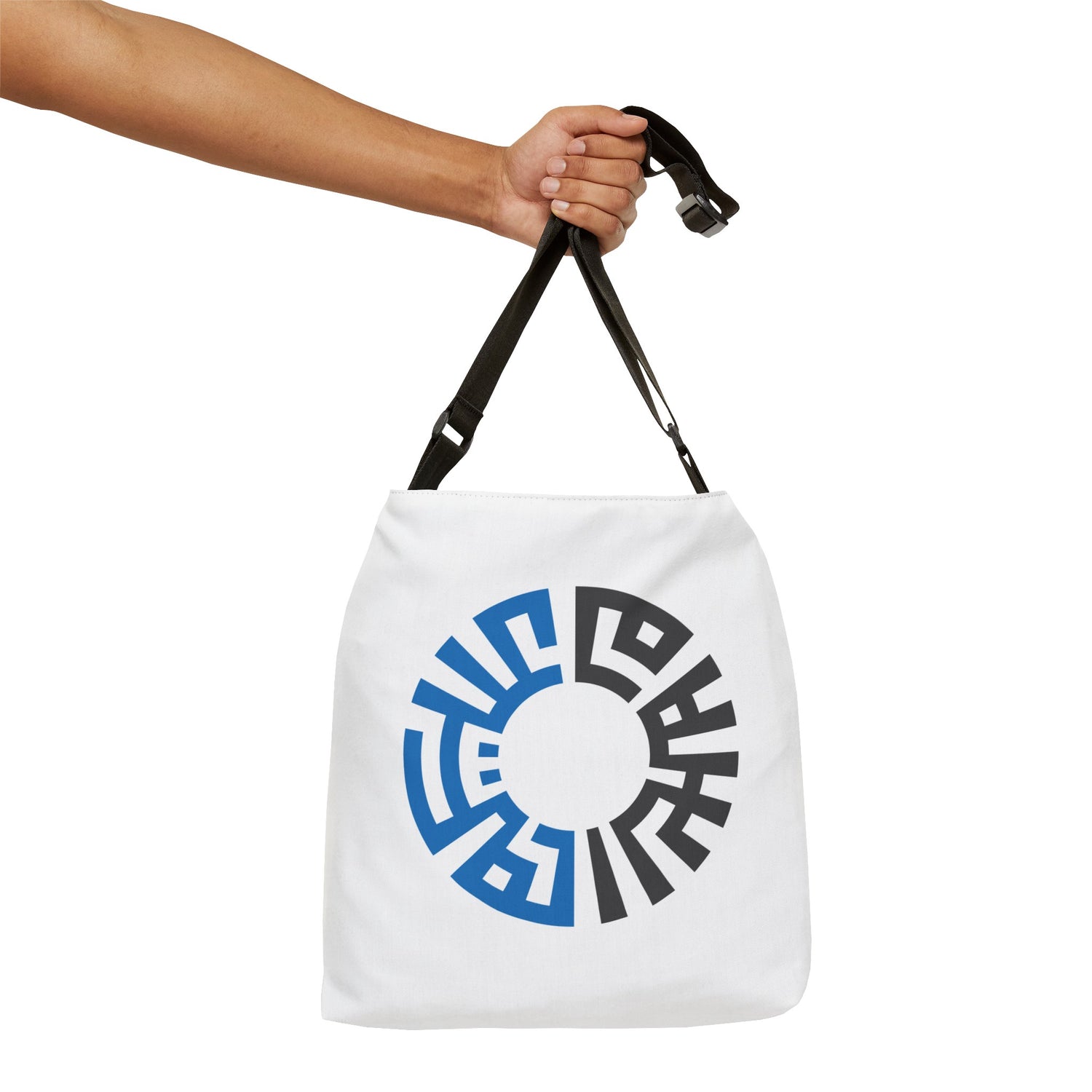 "Salam" Adjustable Tote Bag Blue/Black