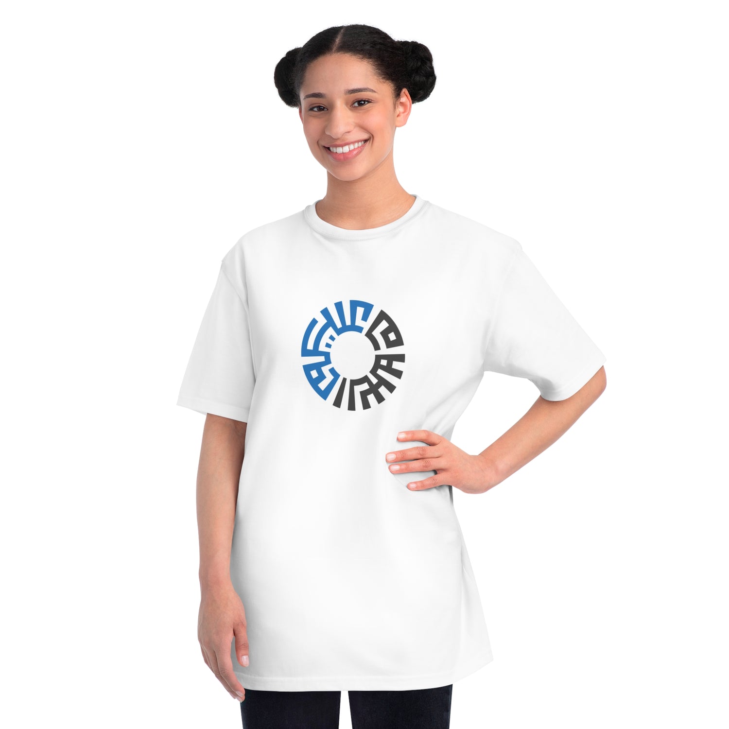 "Salam" T-Shirt Organic Unisex Classic T-Shirt - Blue/Grey