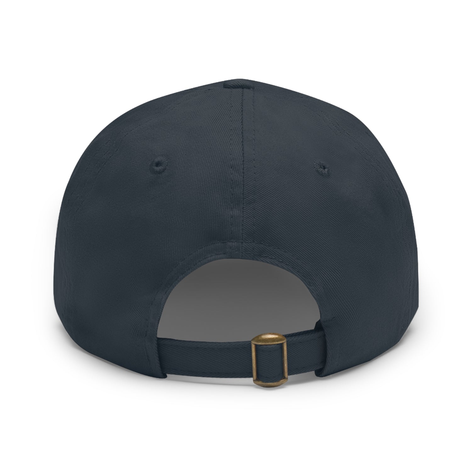 Hat with Leather Patch, "Patience"