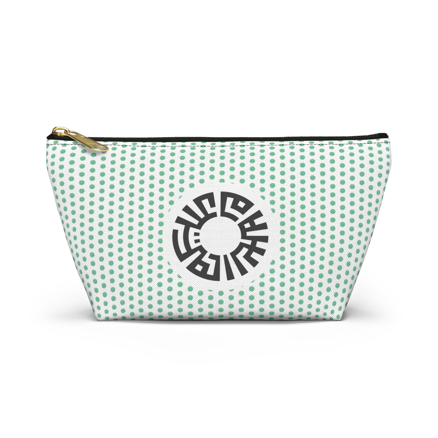 "Salam" Accessory Pouch w T-bottom- Green