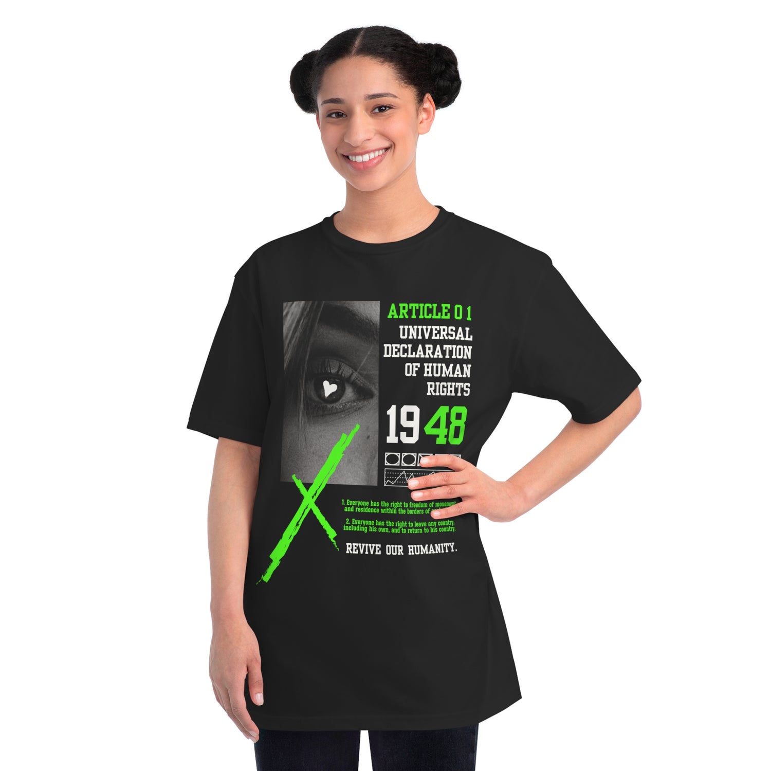 "Article 1" Organic Unisex Classic T-Shirt