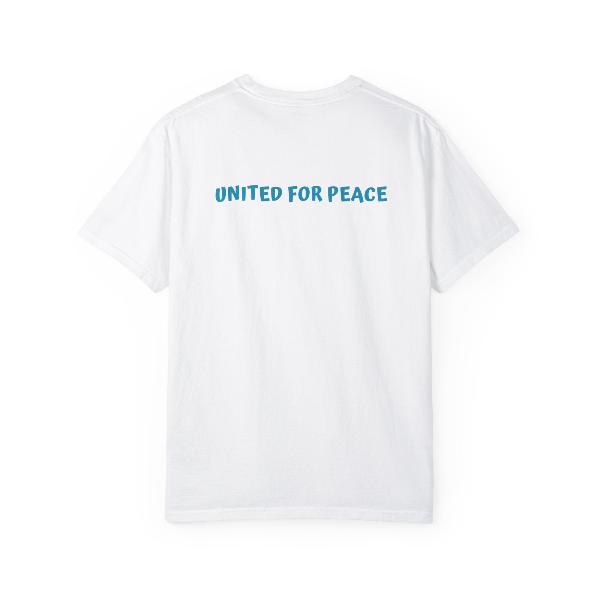 "Peace & Love" Garment-Dyed T-shirt