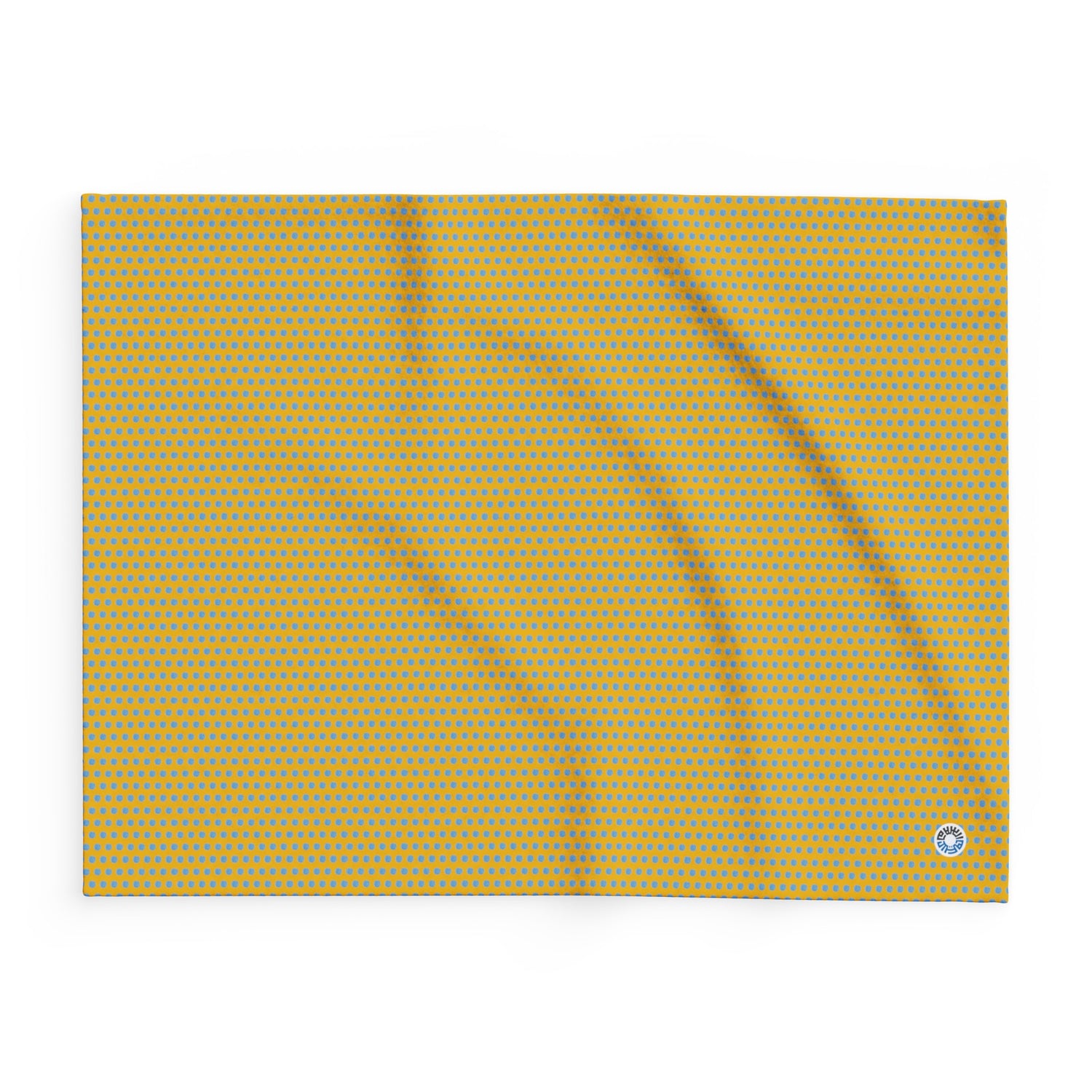 Arctic Fleece Blanket- Yellow/Blue