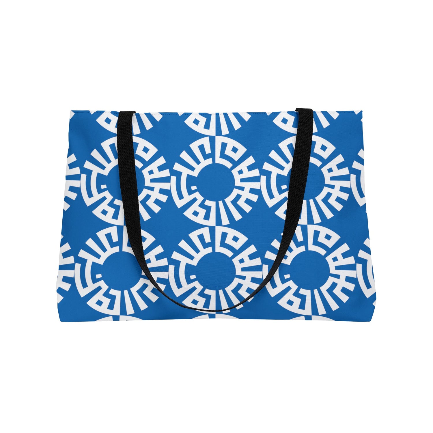 "Salam" Weekender Tote Bag- Blue