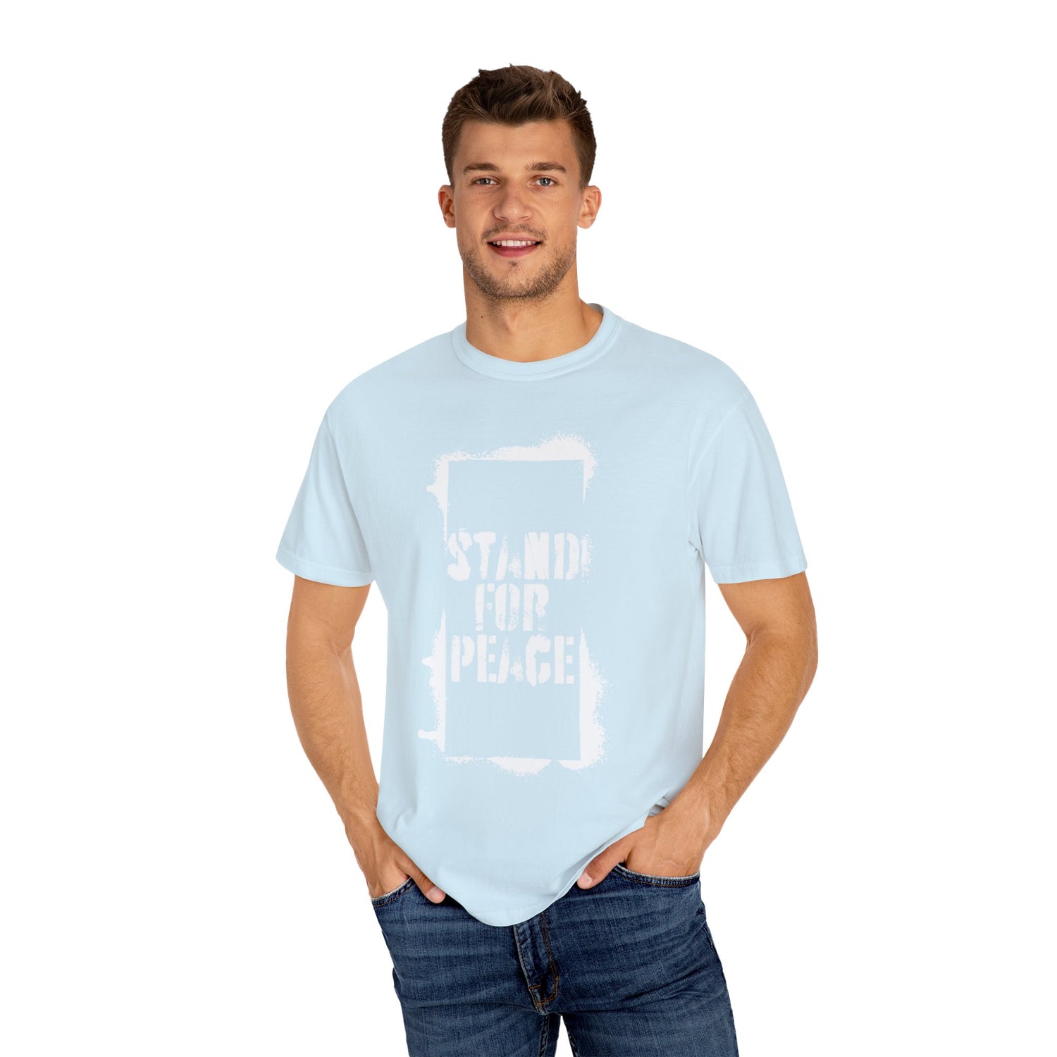 "Stand for Peace" Unisex Garment-Dyed T-shirt