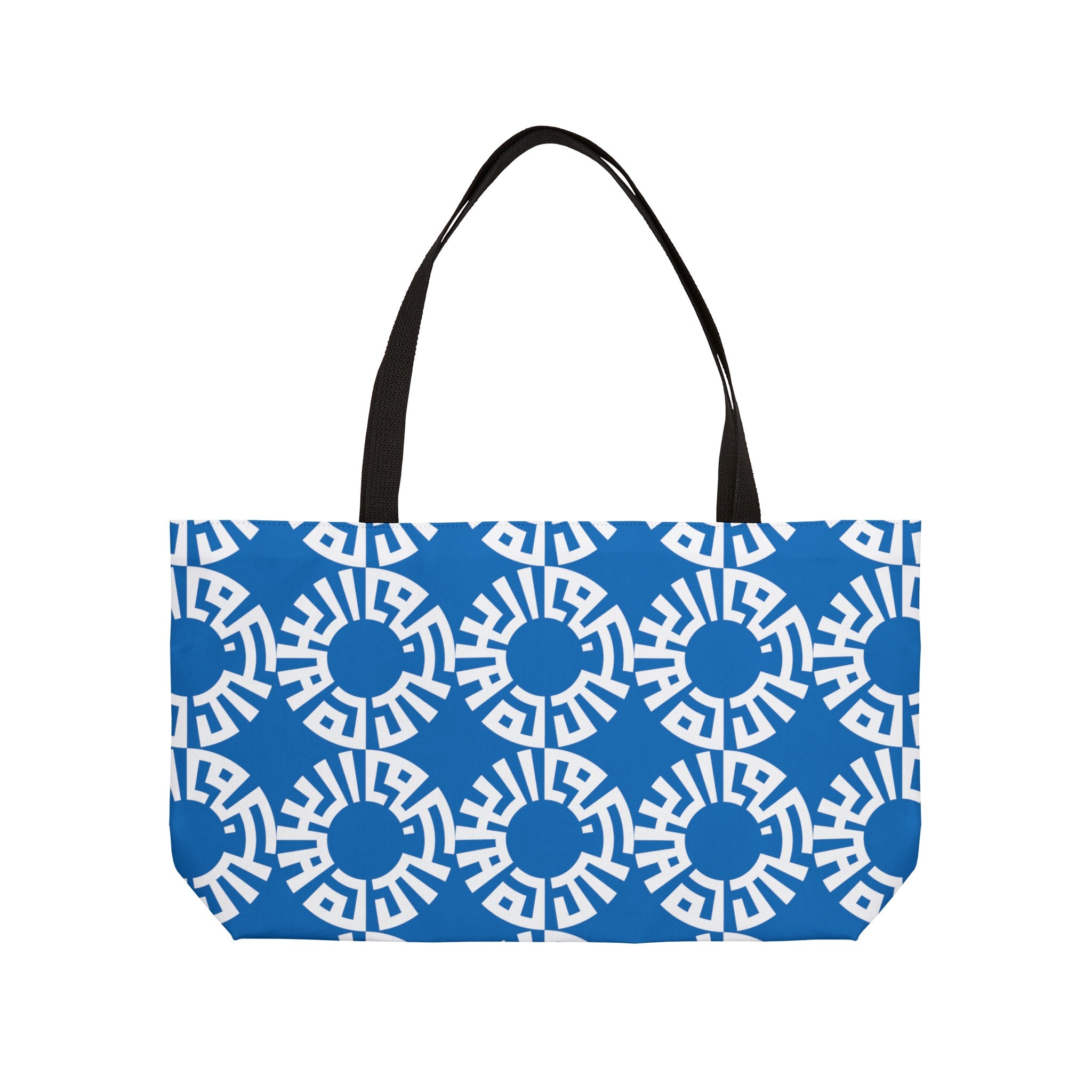"Salam" Weekender Tote Bag- Blue