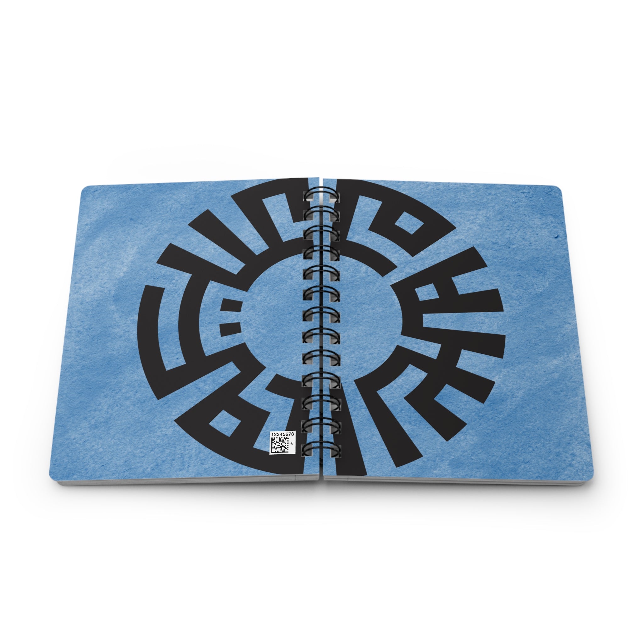 Spiral Bound Journal- Blue