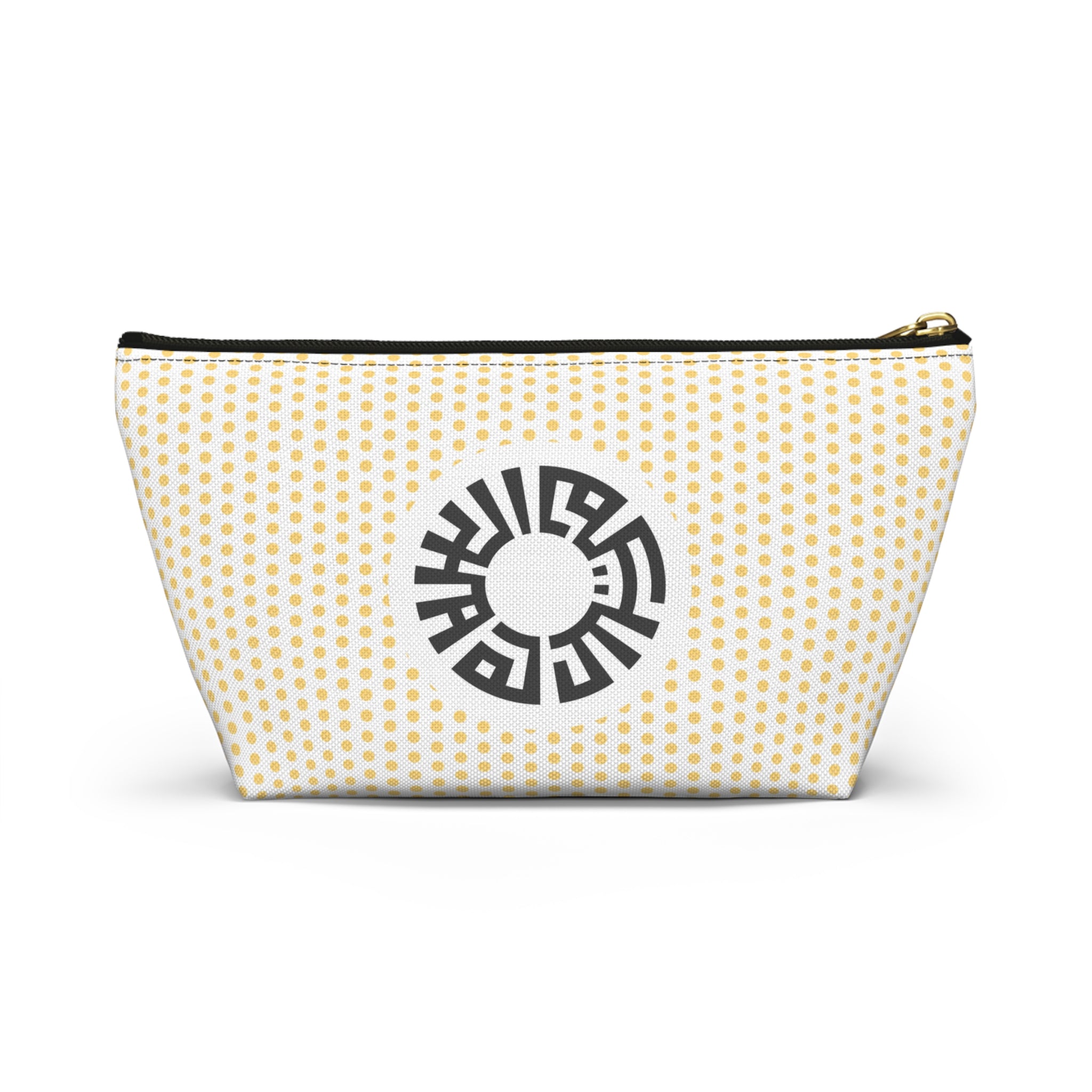 "Salam" Accessory Pouch w T-bottom- Yellow