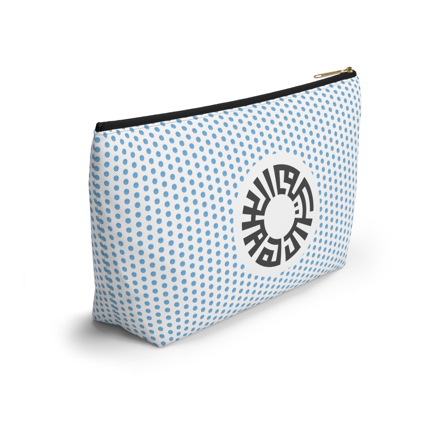 "Salam" Accessory Pouch w T-bottom- Blue