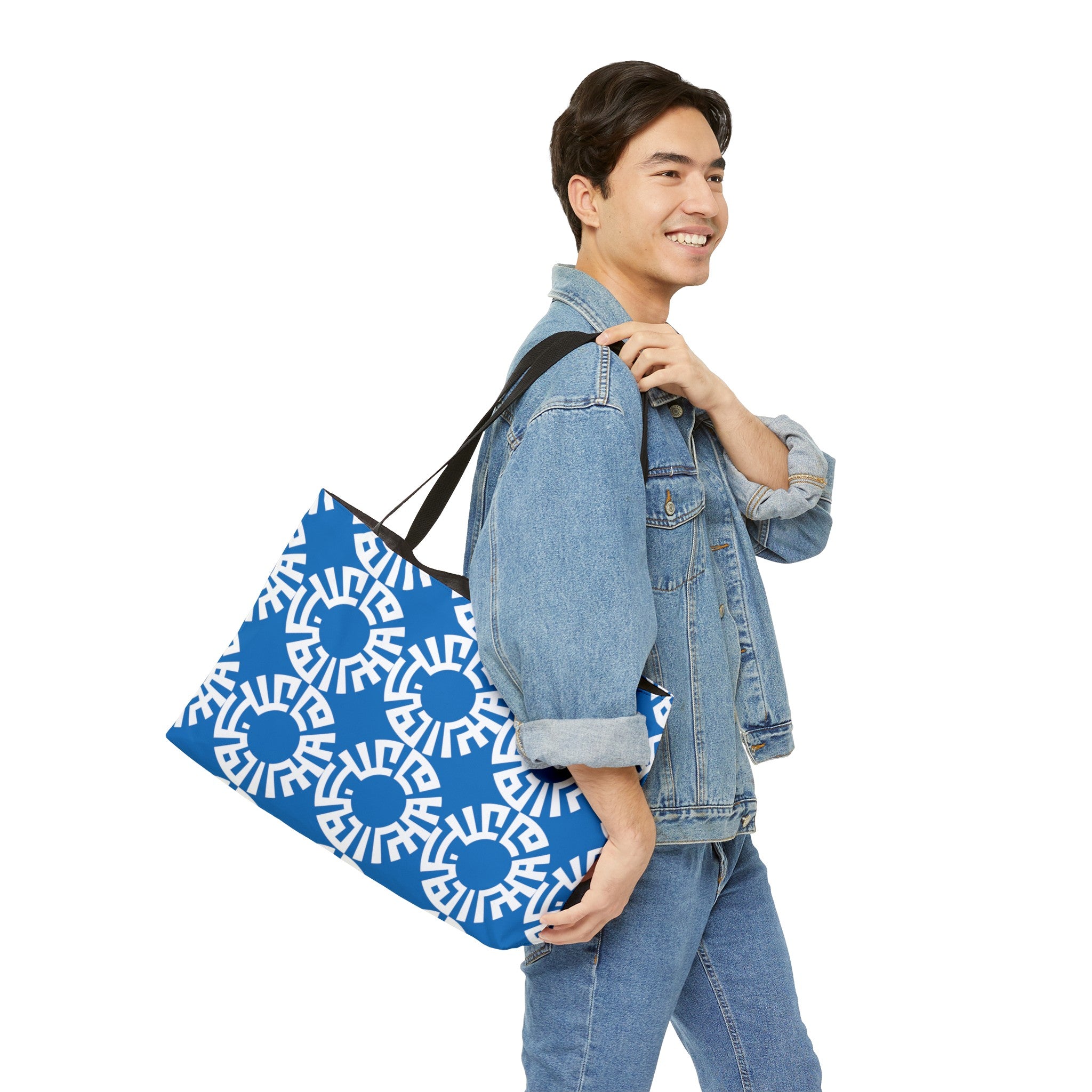 "Salam" Weekender Tote Bag- Blue