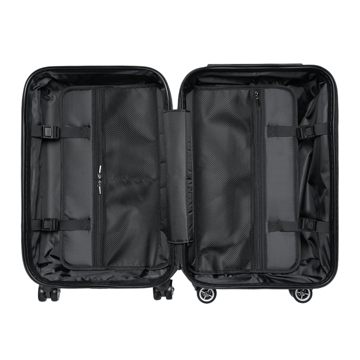 Travel Suitcases- White/Yellow