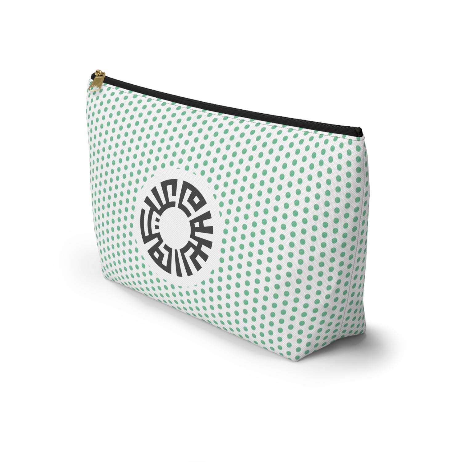 "Salam" Accessory Pouch w T-bottom- Green