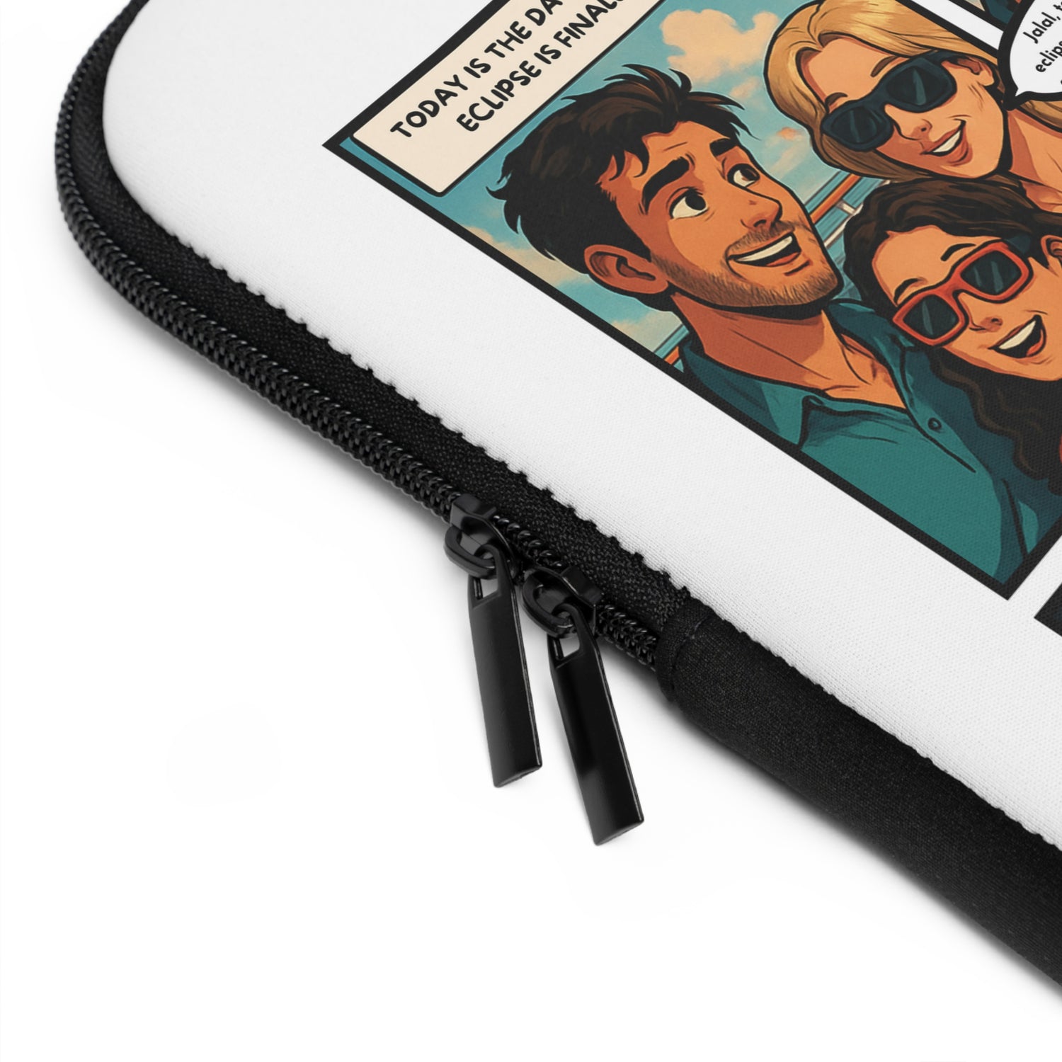 Comic-Inspired Laptop Sleeve - Customized to your story and characters!