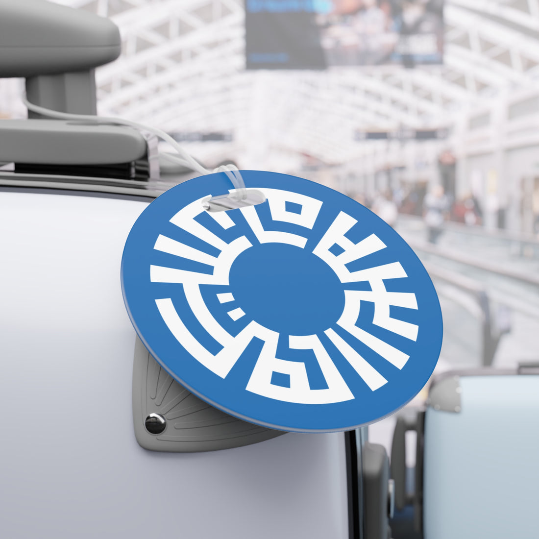 "Salam" Luggage Tag- Blue