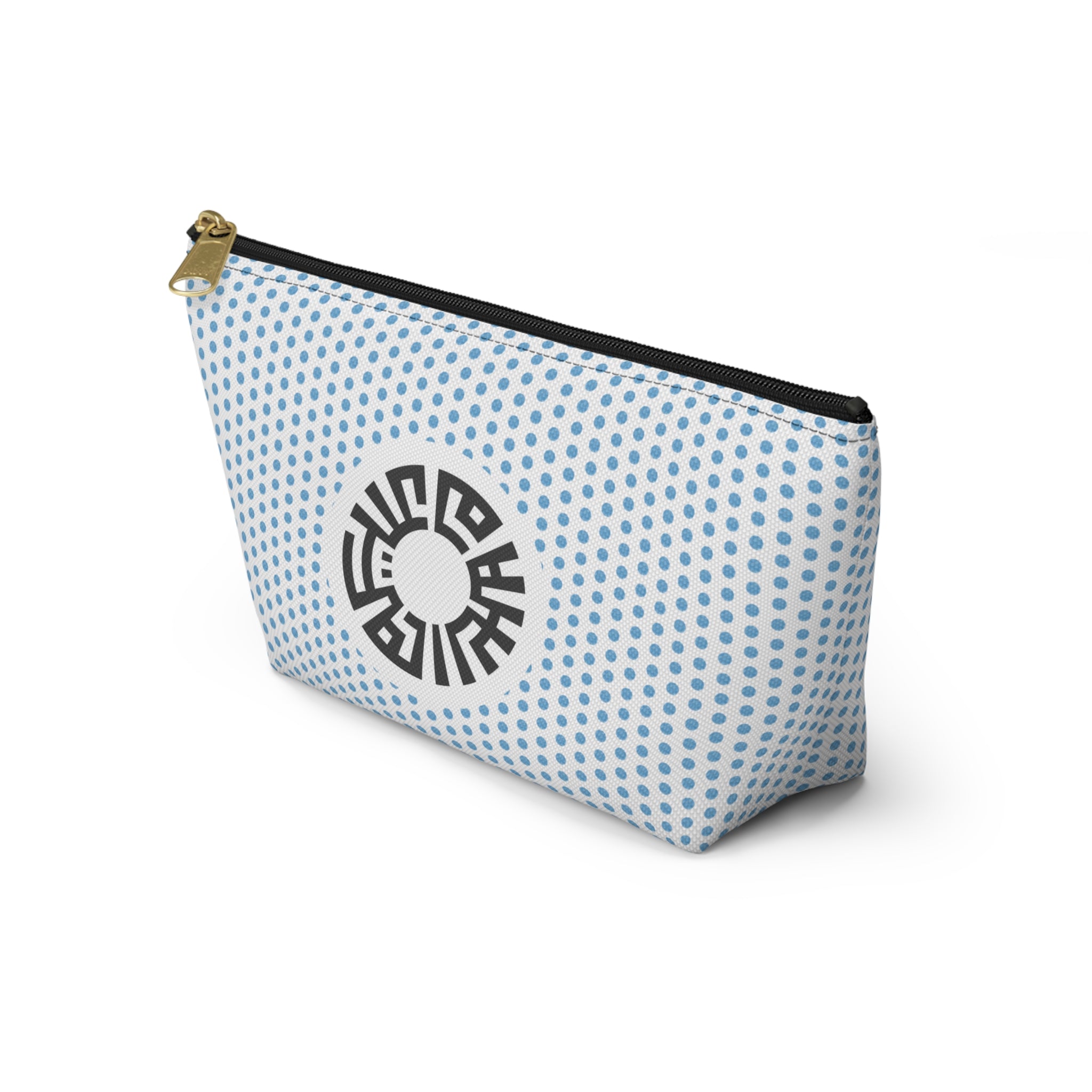 "Salam" Accessory Pouch w T-bottom- Blue