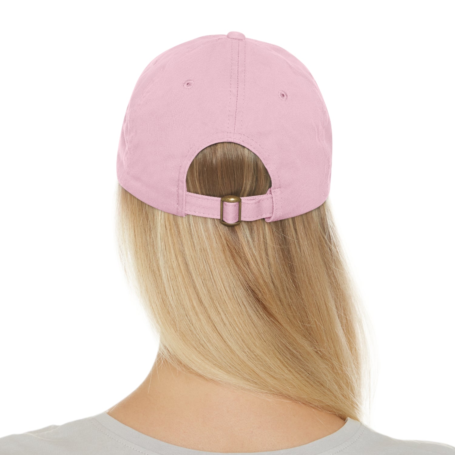 Hat with Leather Patch, "Gratitude"