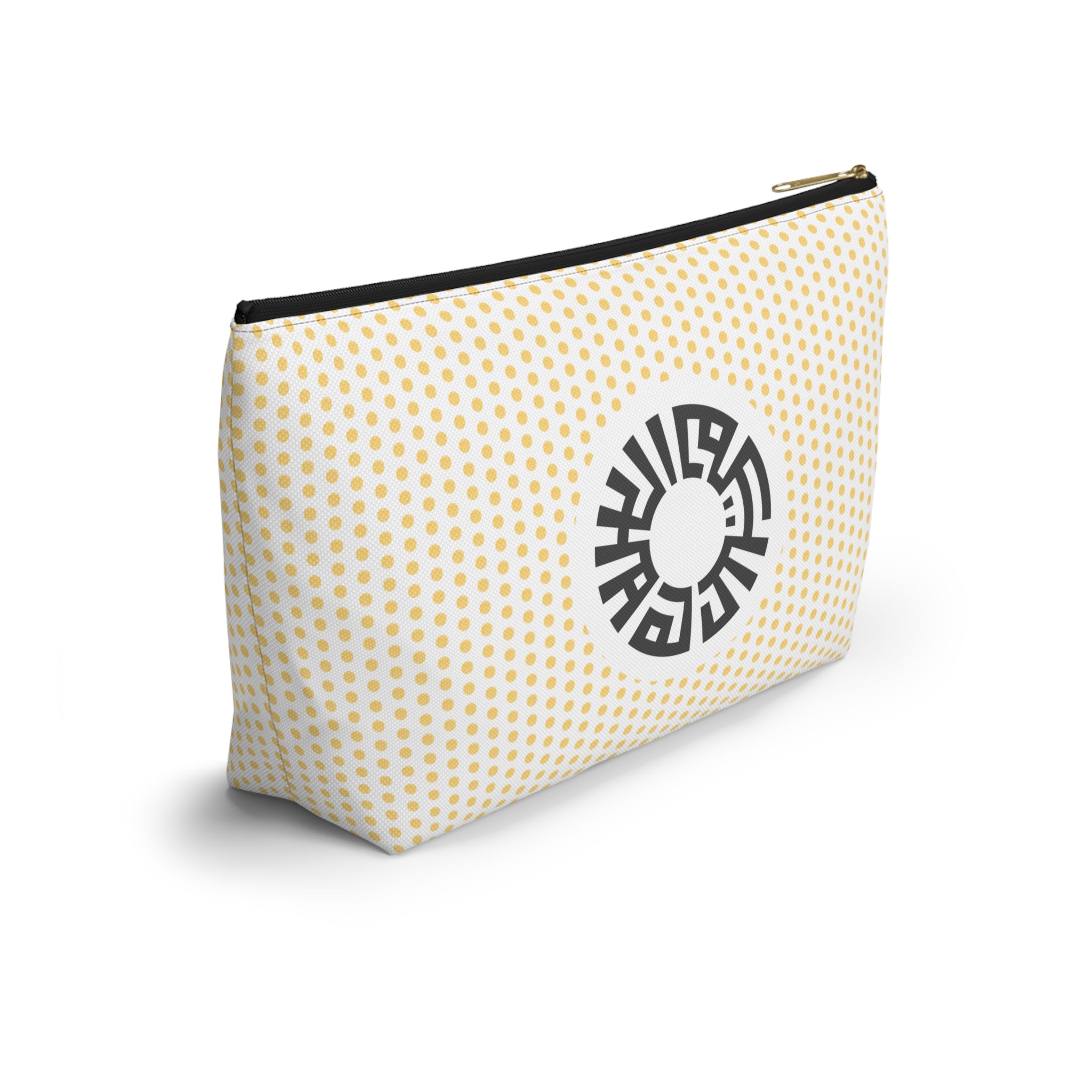 "Salam" Accessory Pouch w T-bottom- Yellow