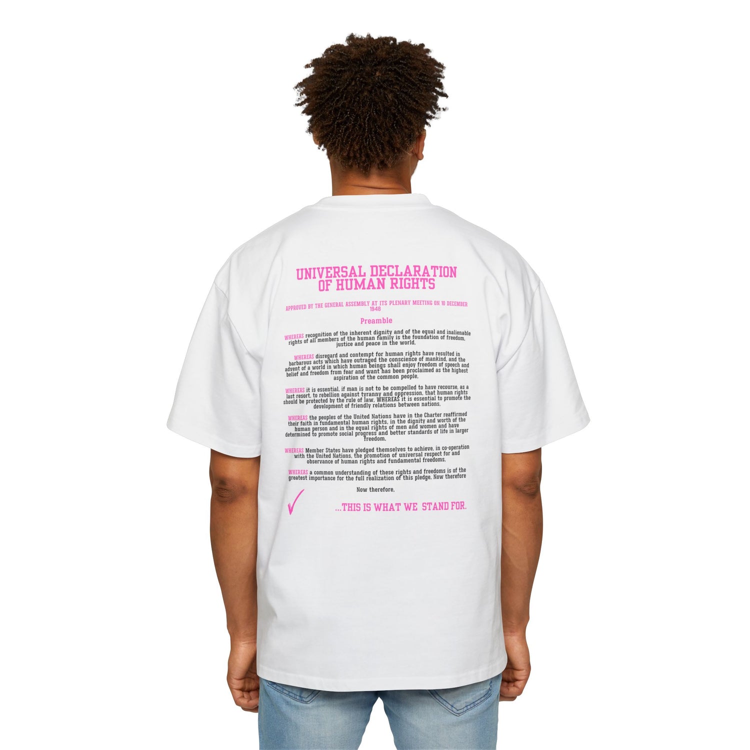 "Article 1 UDHR- Free and Equal" Men&
