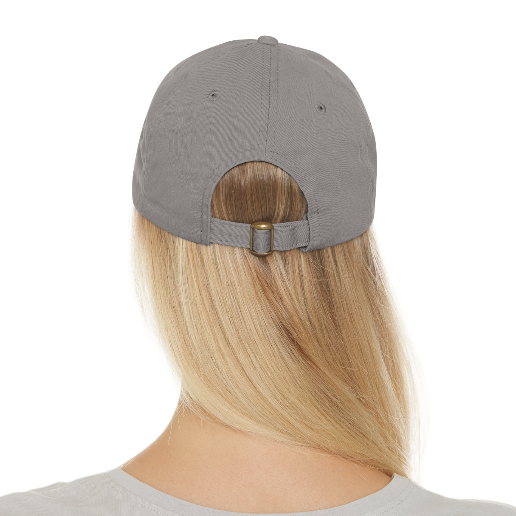 Hat with Leather Patch, "Gratitude"