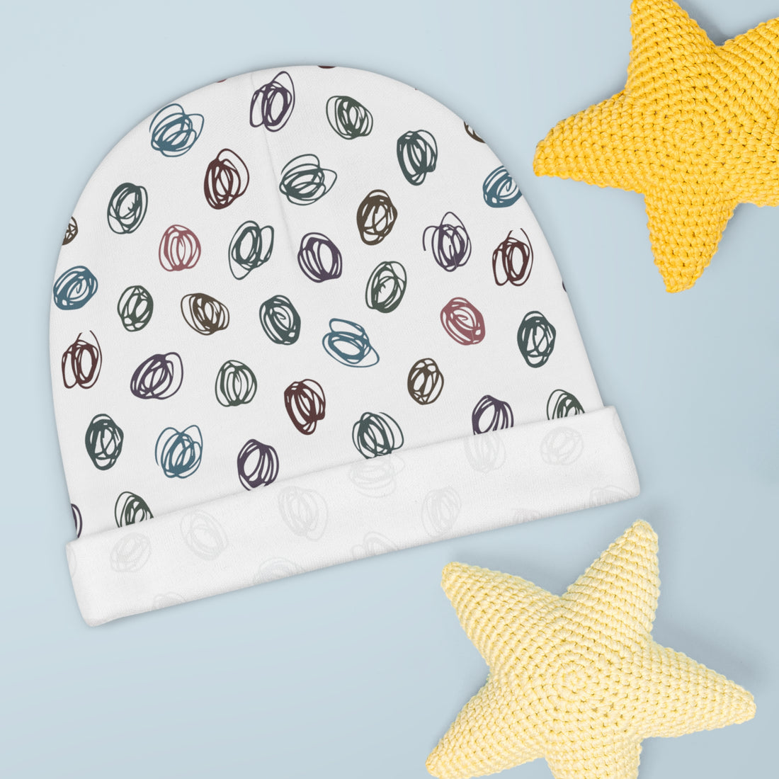 Polka Dots Baby Beanie