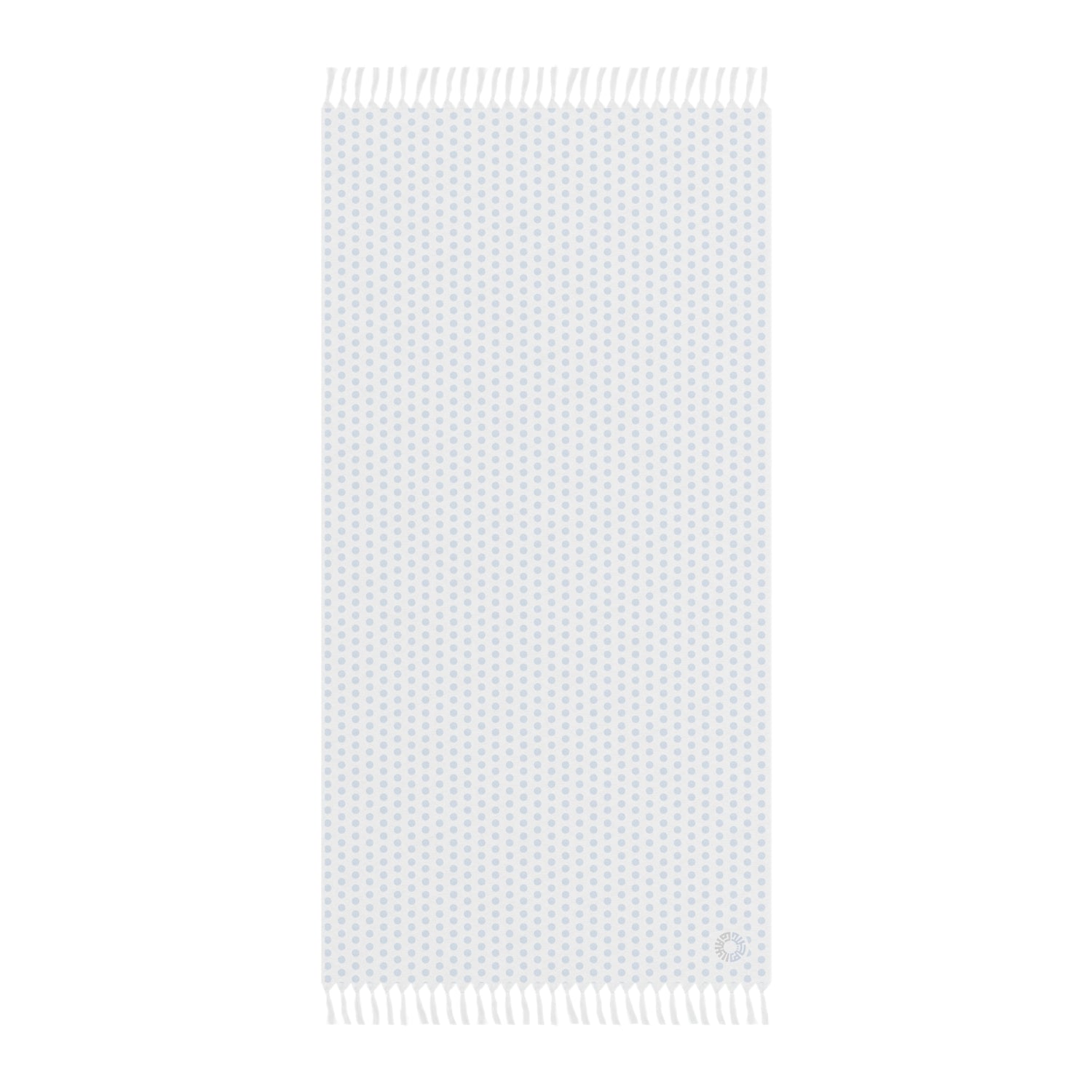 Boho Beach Cloth- Polka Dot Blue