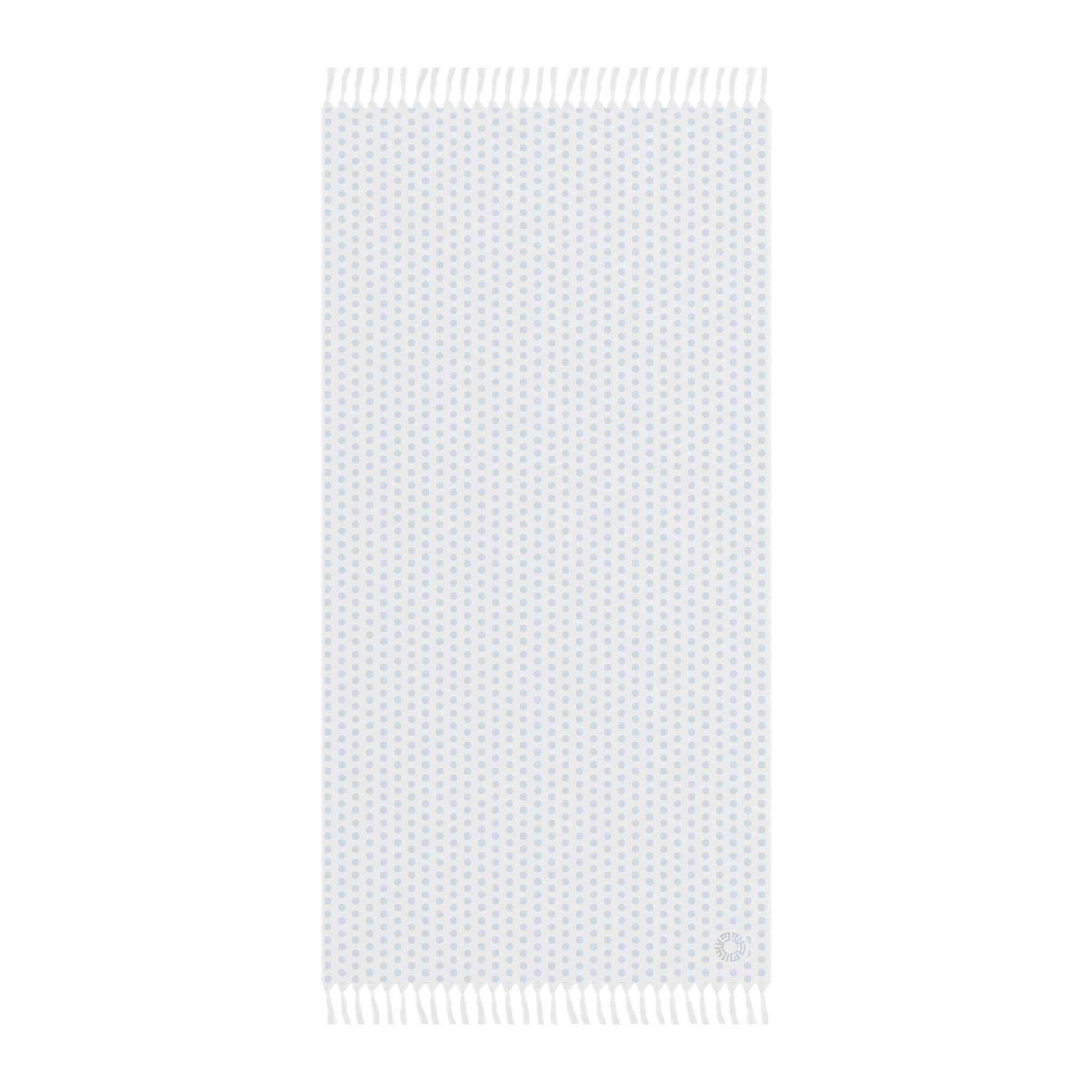 Boho Beach Cloth- Polka Dot Blue