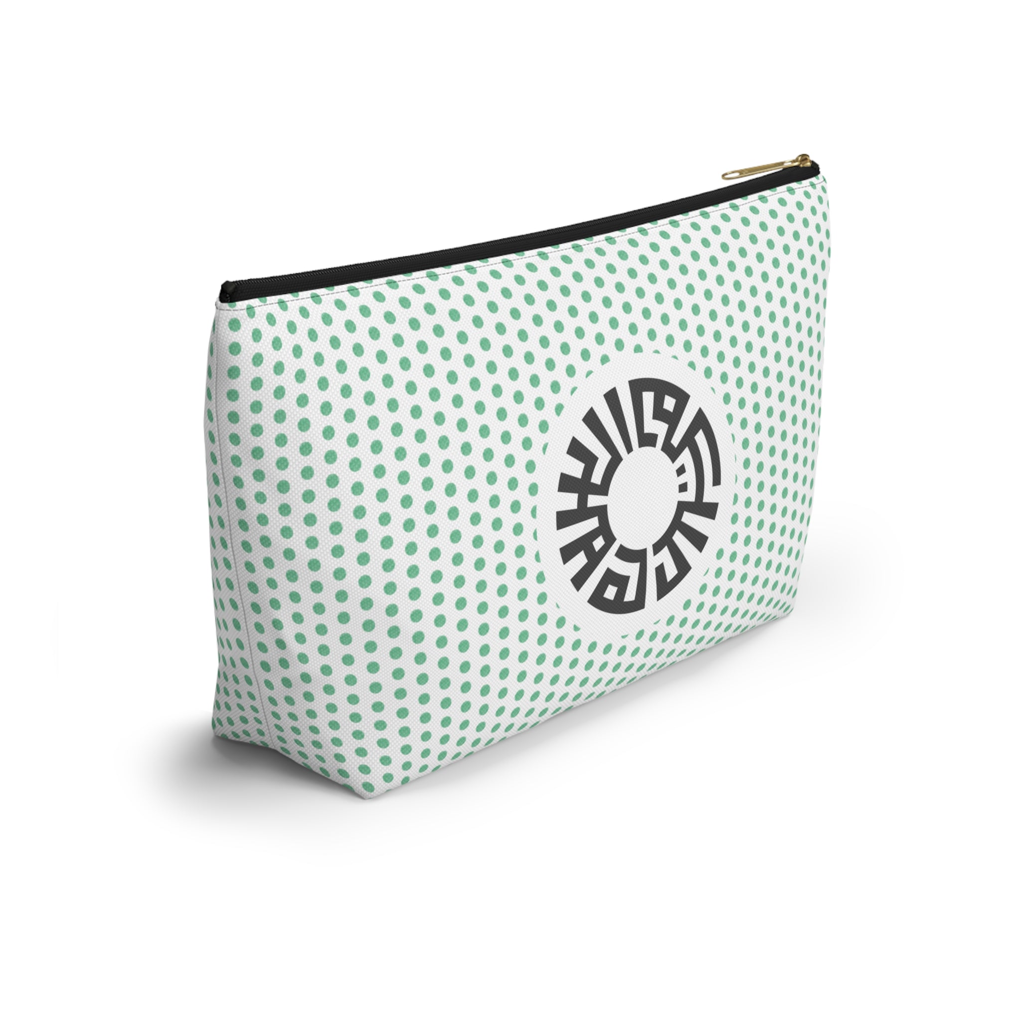 "Salam" Accessory Pouch w T-bottom- Green