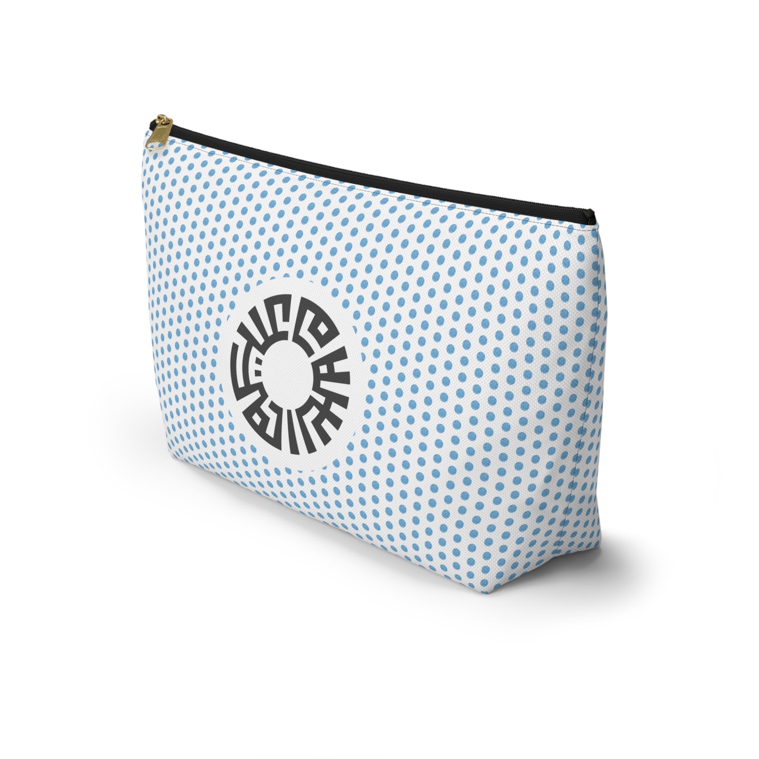 "Salam" Accessory Pouch w T-bottom- Blue