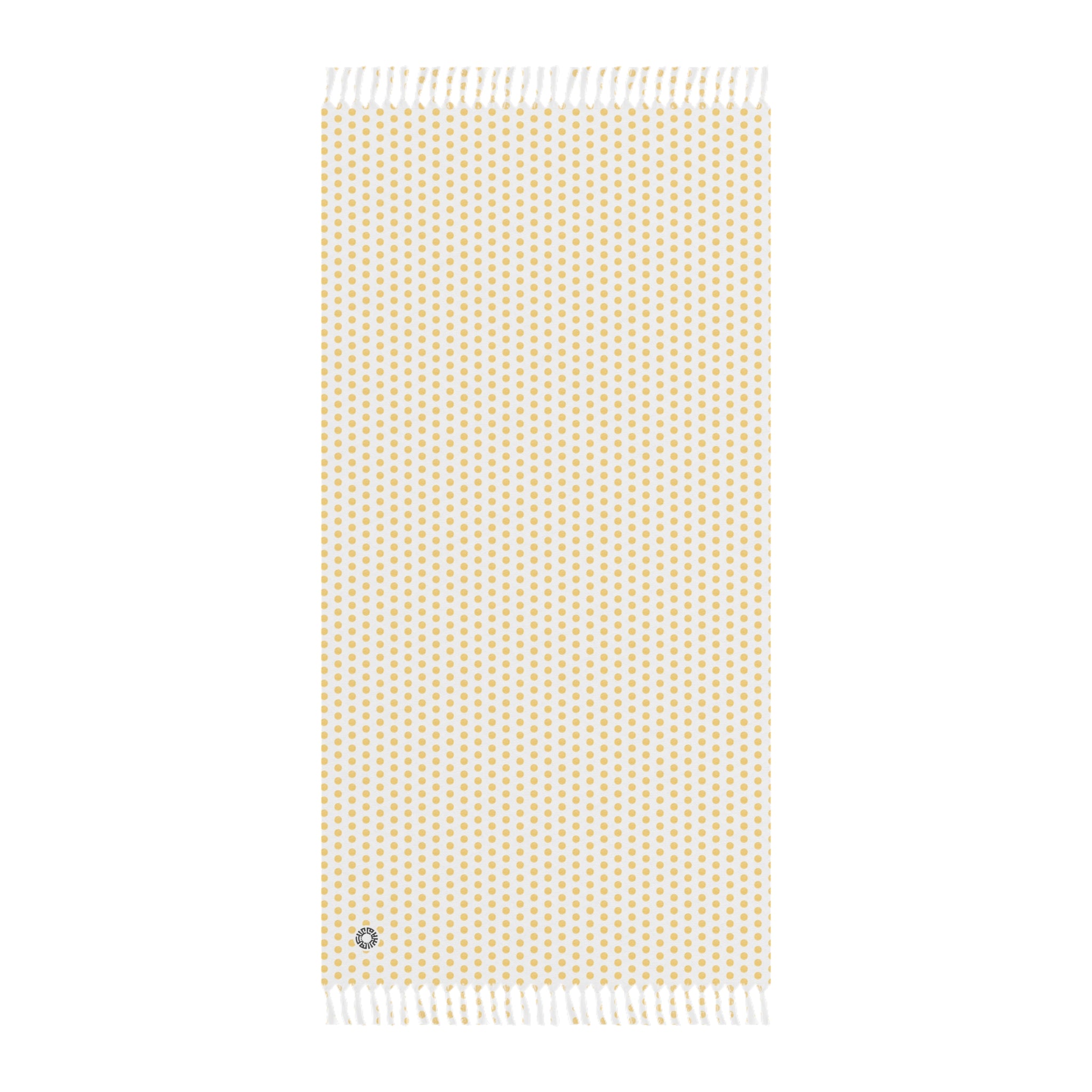 Boho Beach Cloth- Polka Dot Yellow