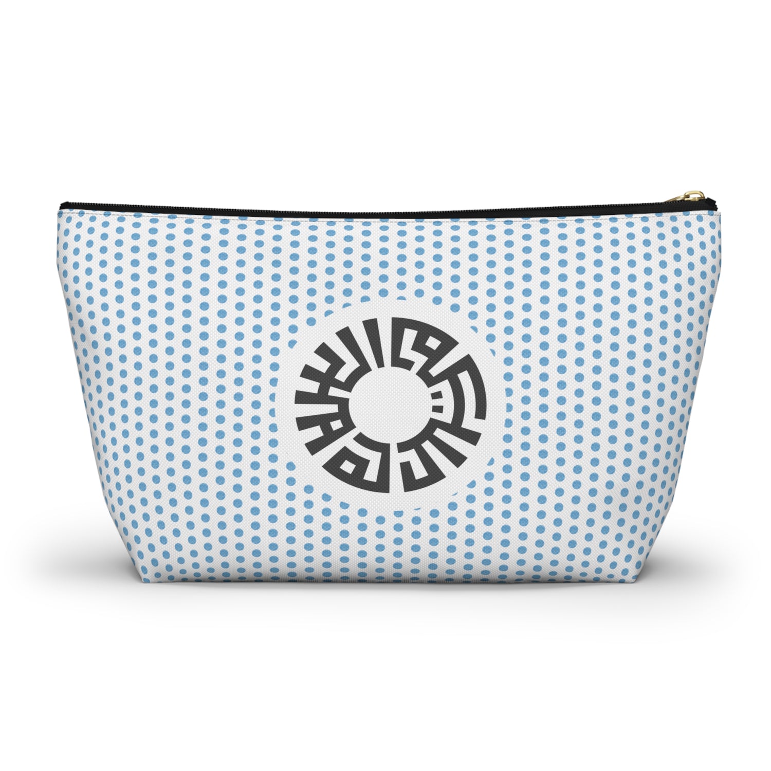 "Salam" Accessory Pouch w T-bottom- Blue
