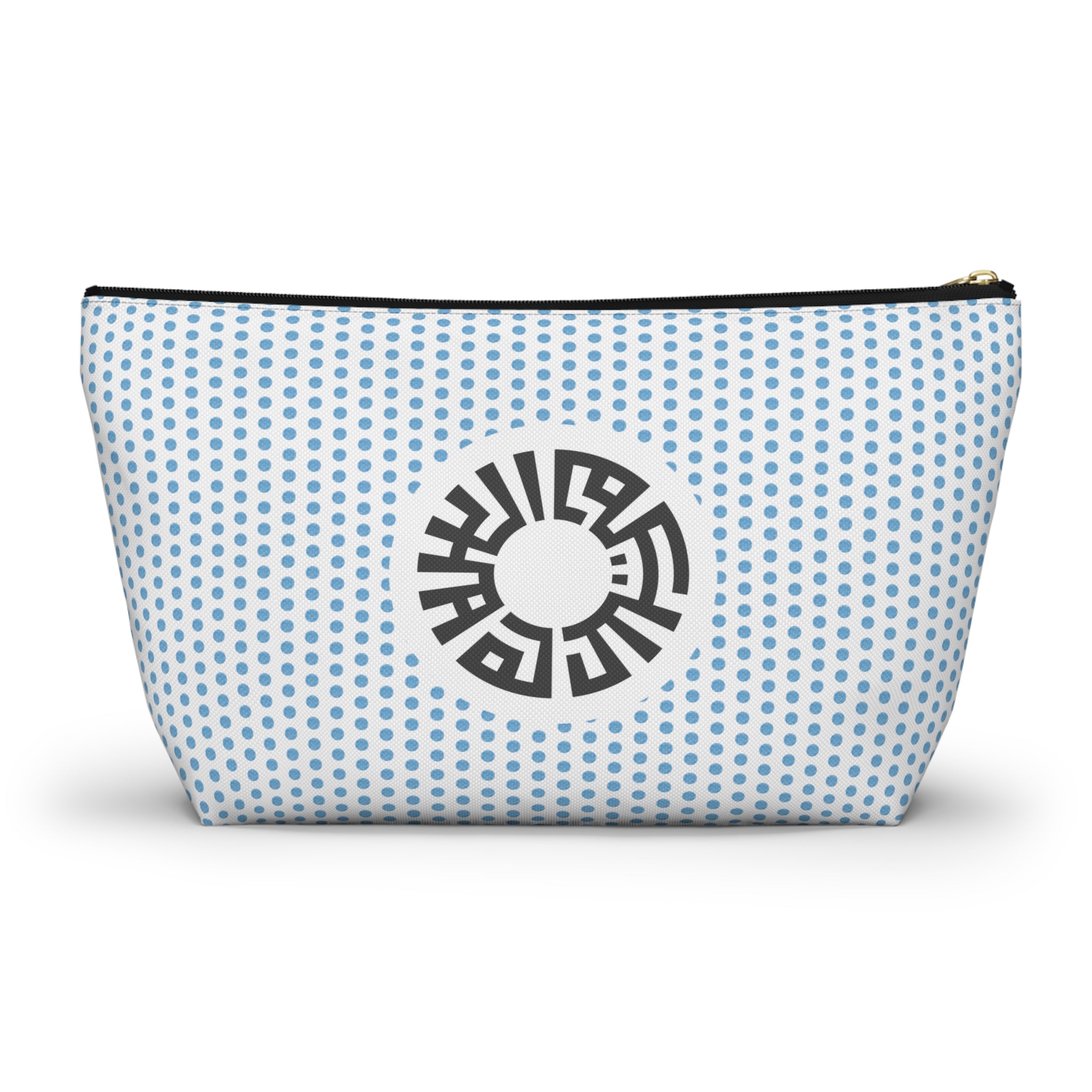 "Salam" Accessory Pouch w T-bottom- Blue