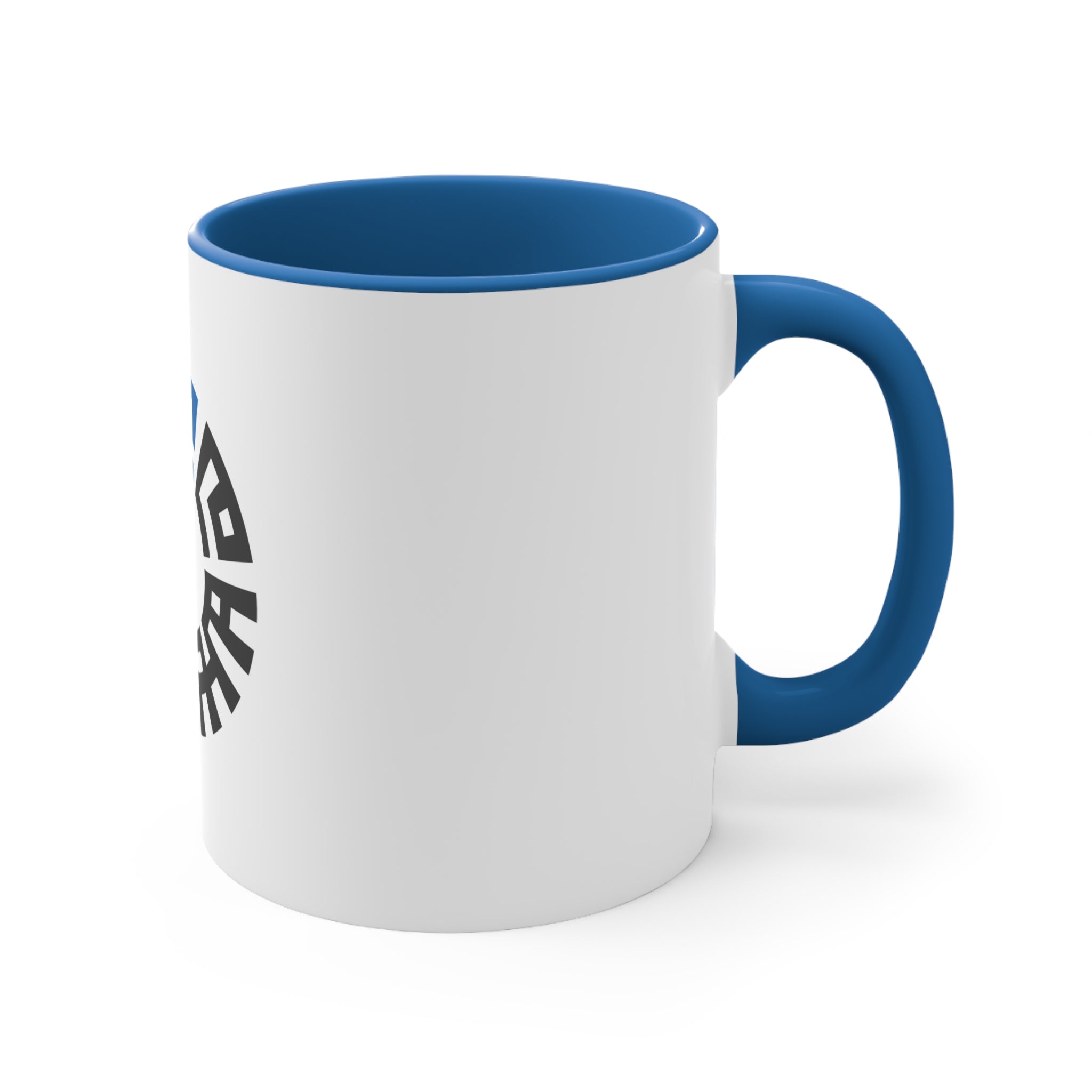 "Salam" Accent Coffee Mug, 11oz- Blue