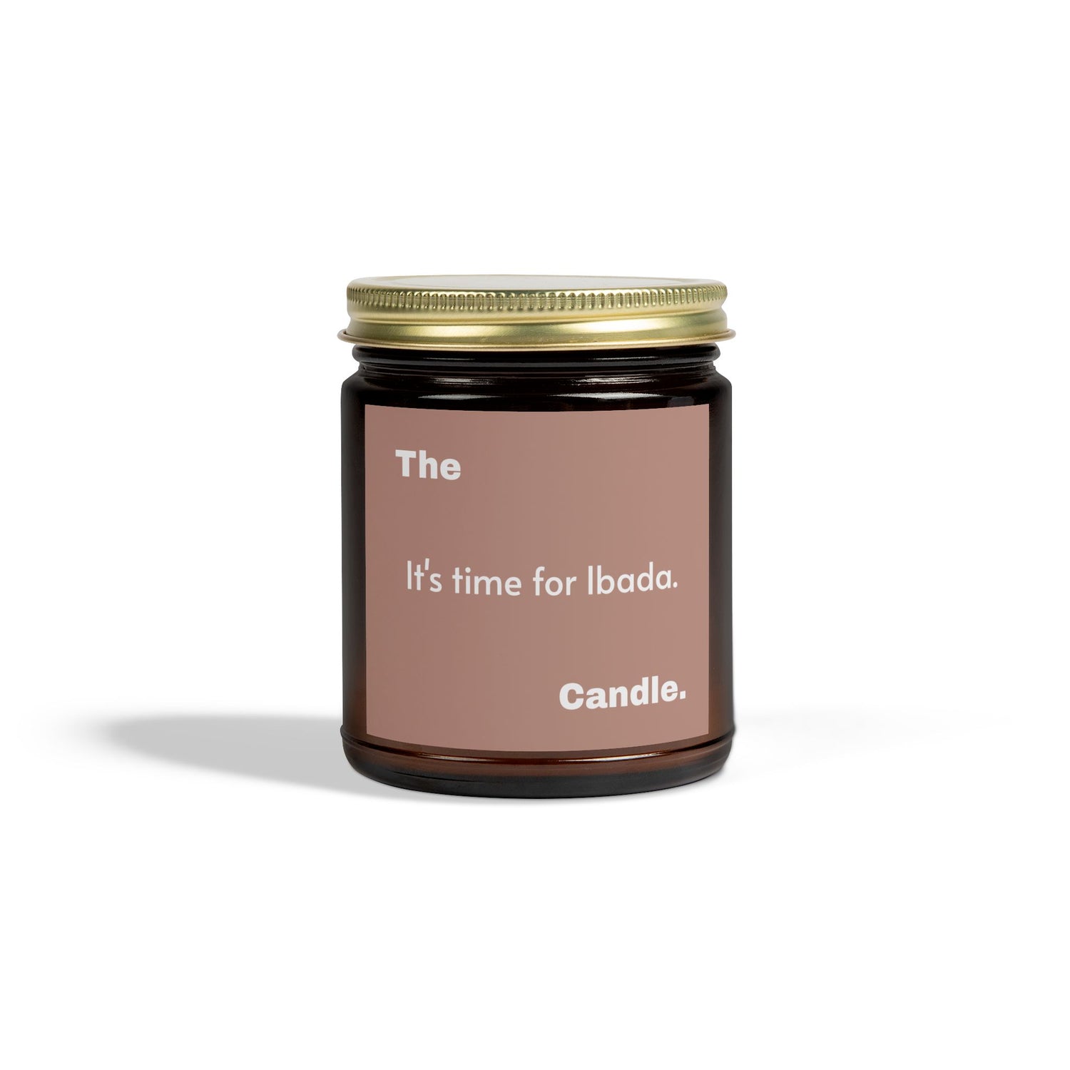 "Time for Ibada" Scented Candles, Coconut Apricot Wax (4oz, 9oz)