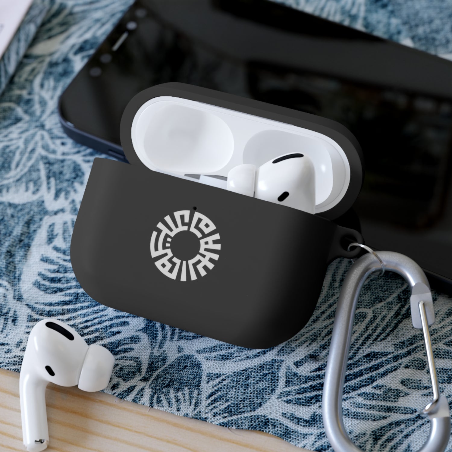 "Salam" AirPods and AirPods Pro Case Cover- Black