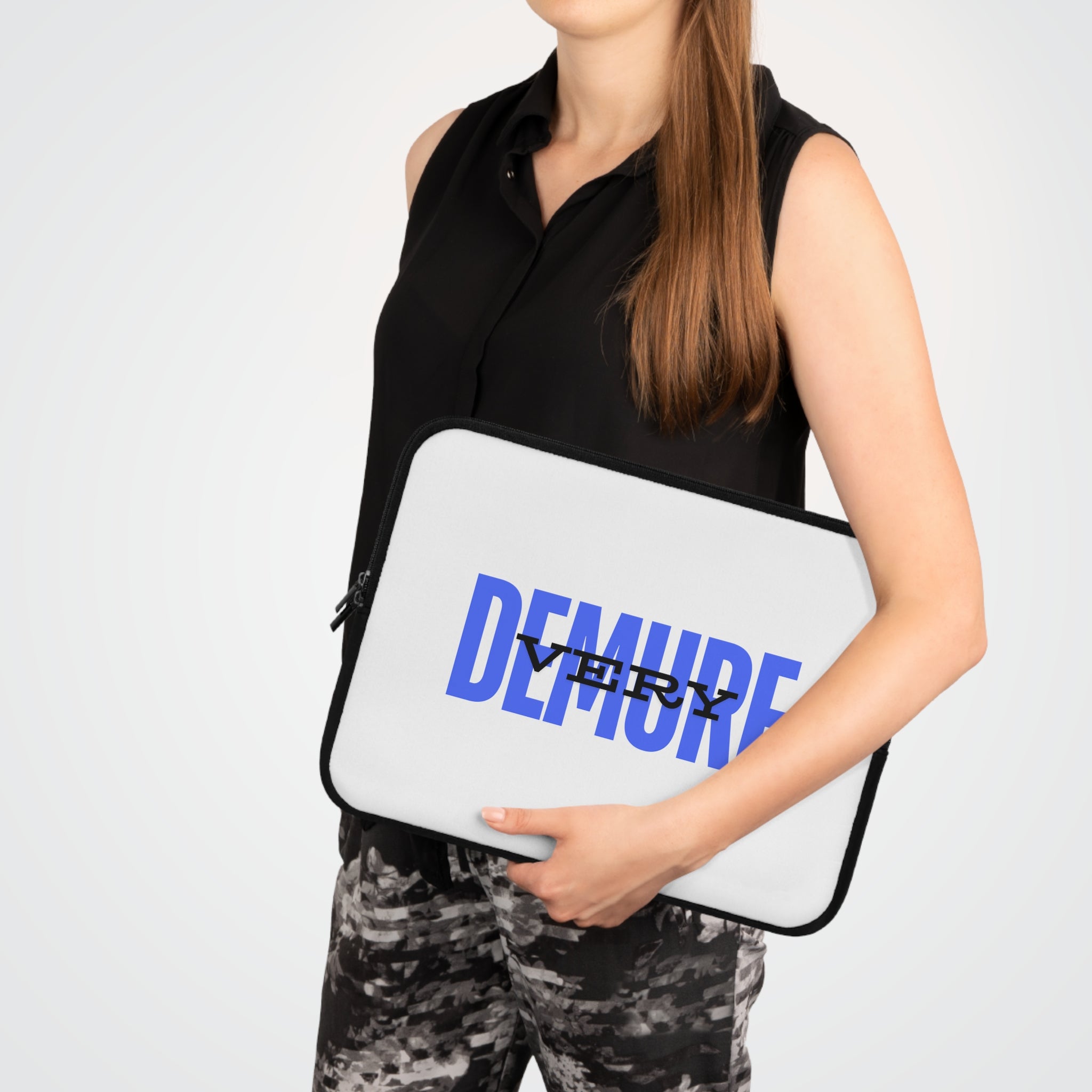 "Very Demure" Laptop Sleeve- "Blue"