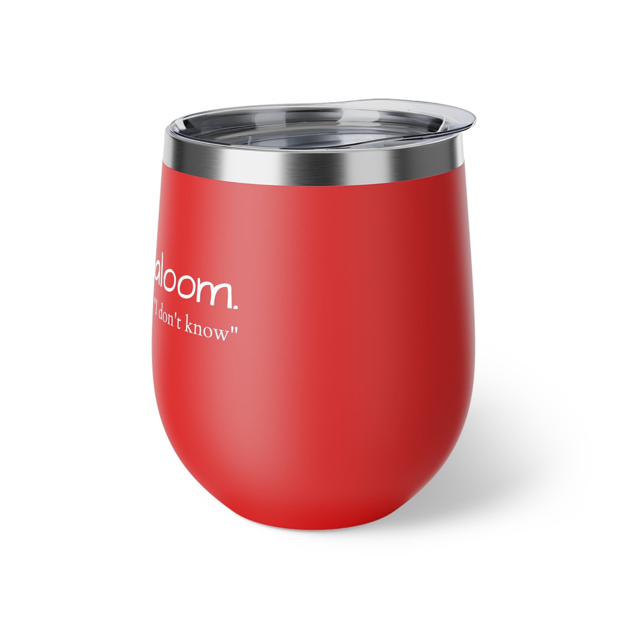 Copper Vacuum Insulated Cup, 12oz-  "Mafi Maloom"