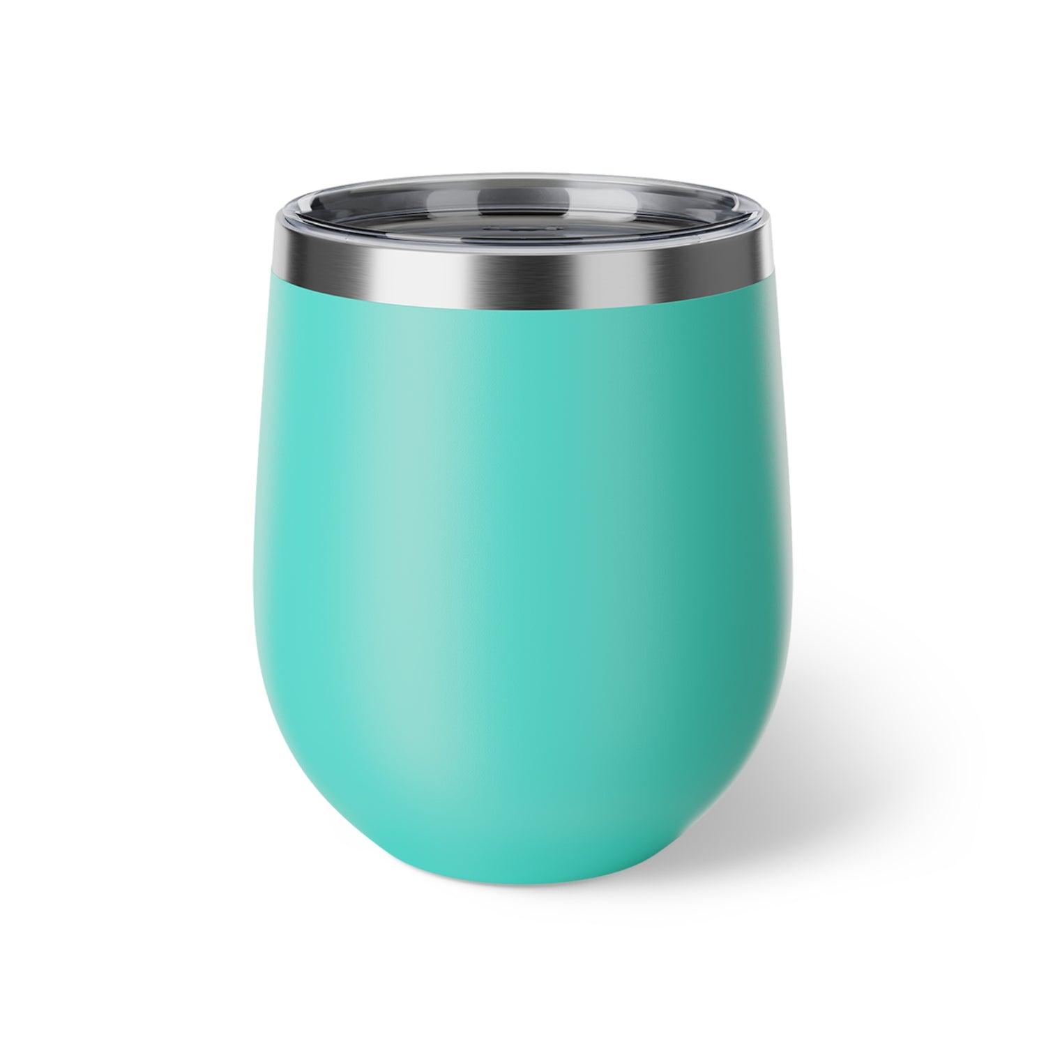 Copper Vacuum Insulated Cup, 12oz- White "Not in my name"