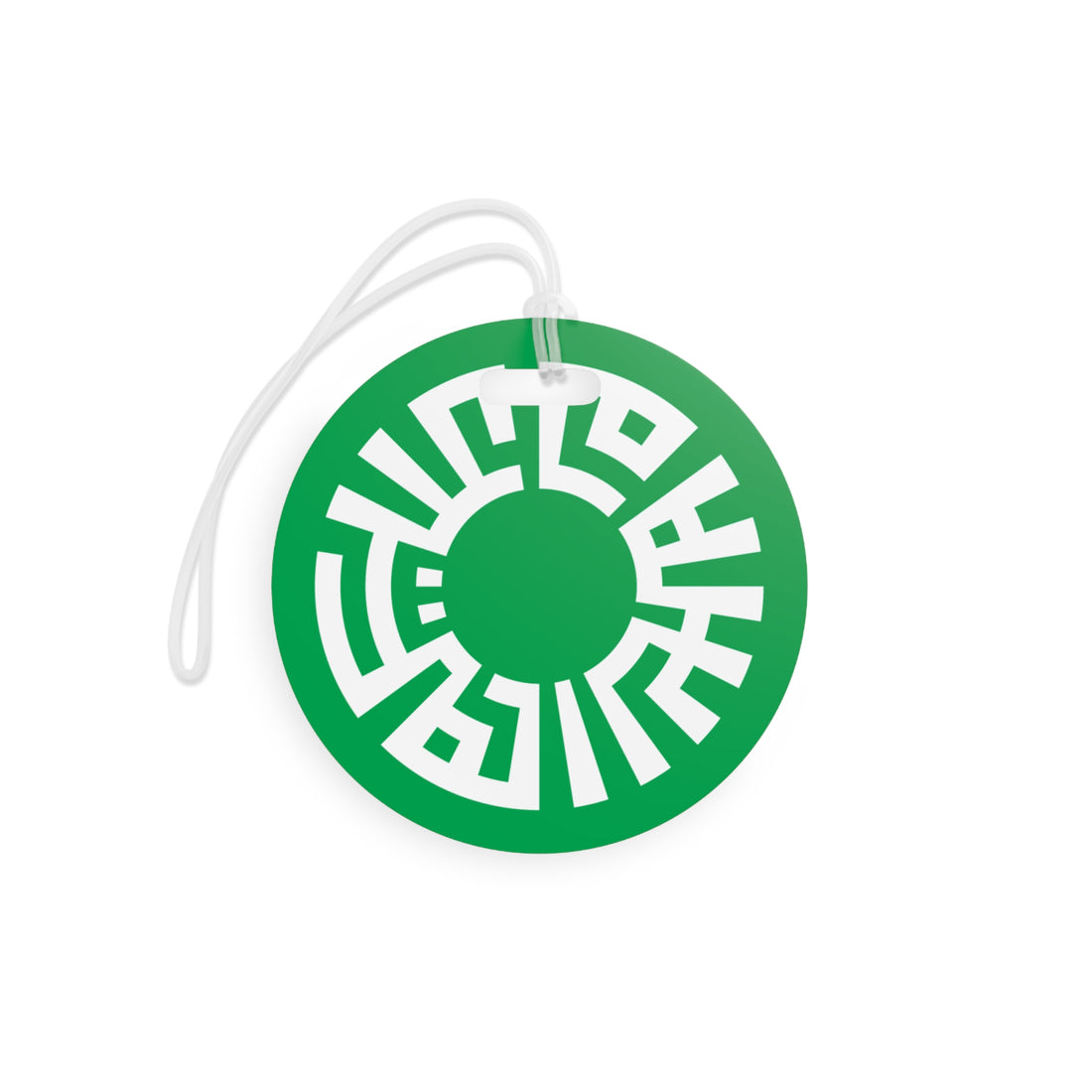 "Salam" Luggage Tag- Green