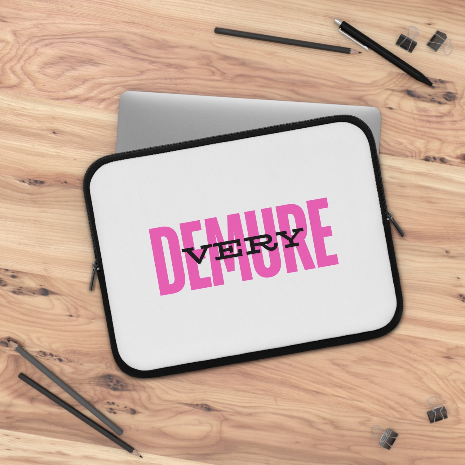"Very Demure" Laptop Sleeve- Pink
