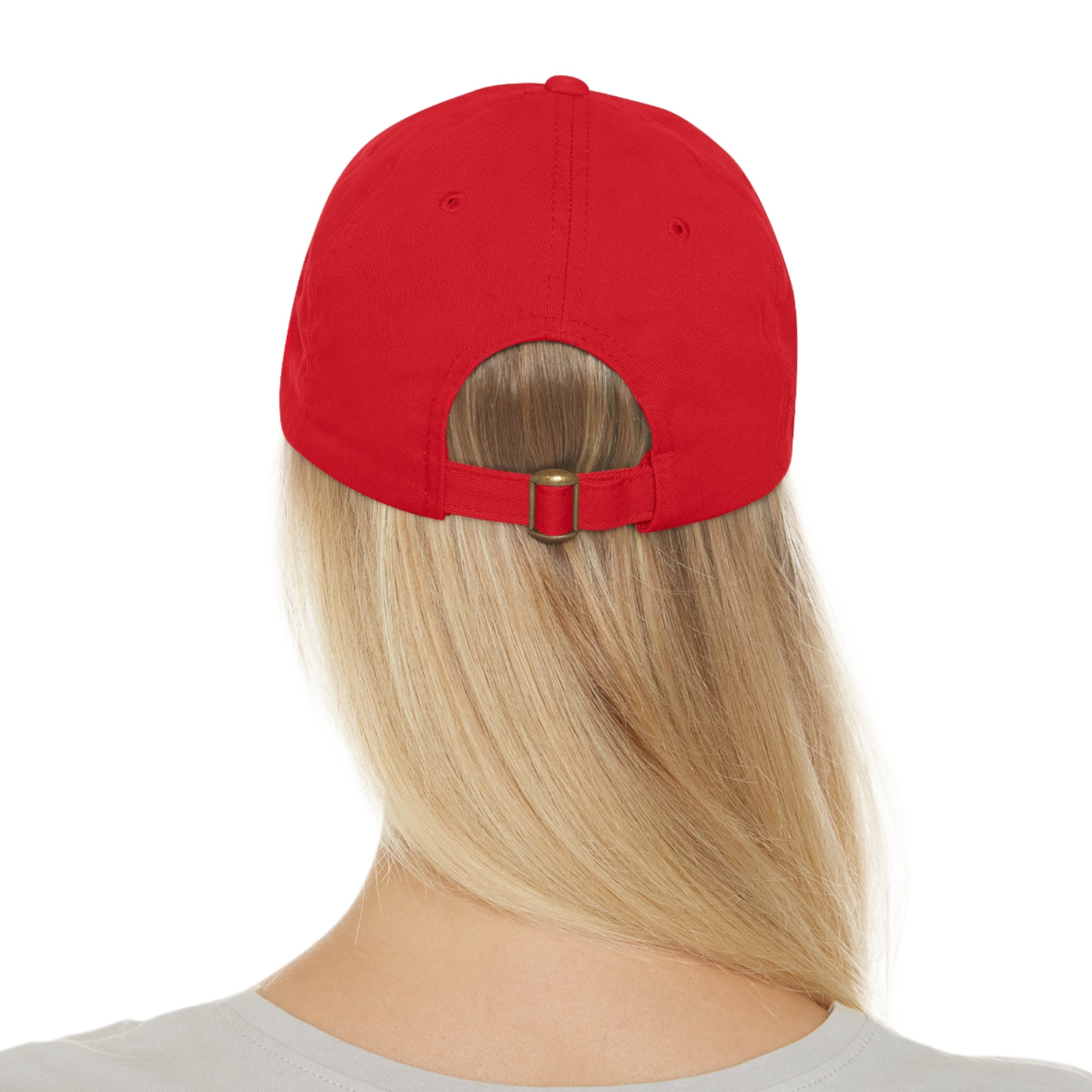 Hat with Leather Patch, "Gratitude"