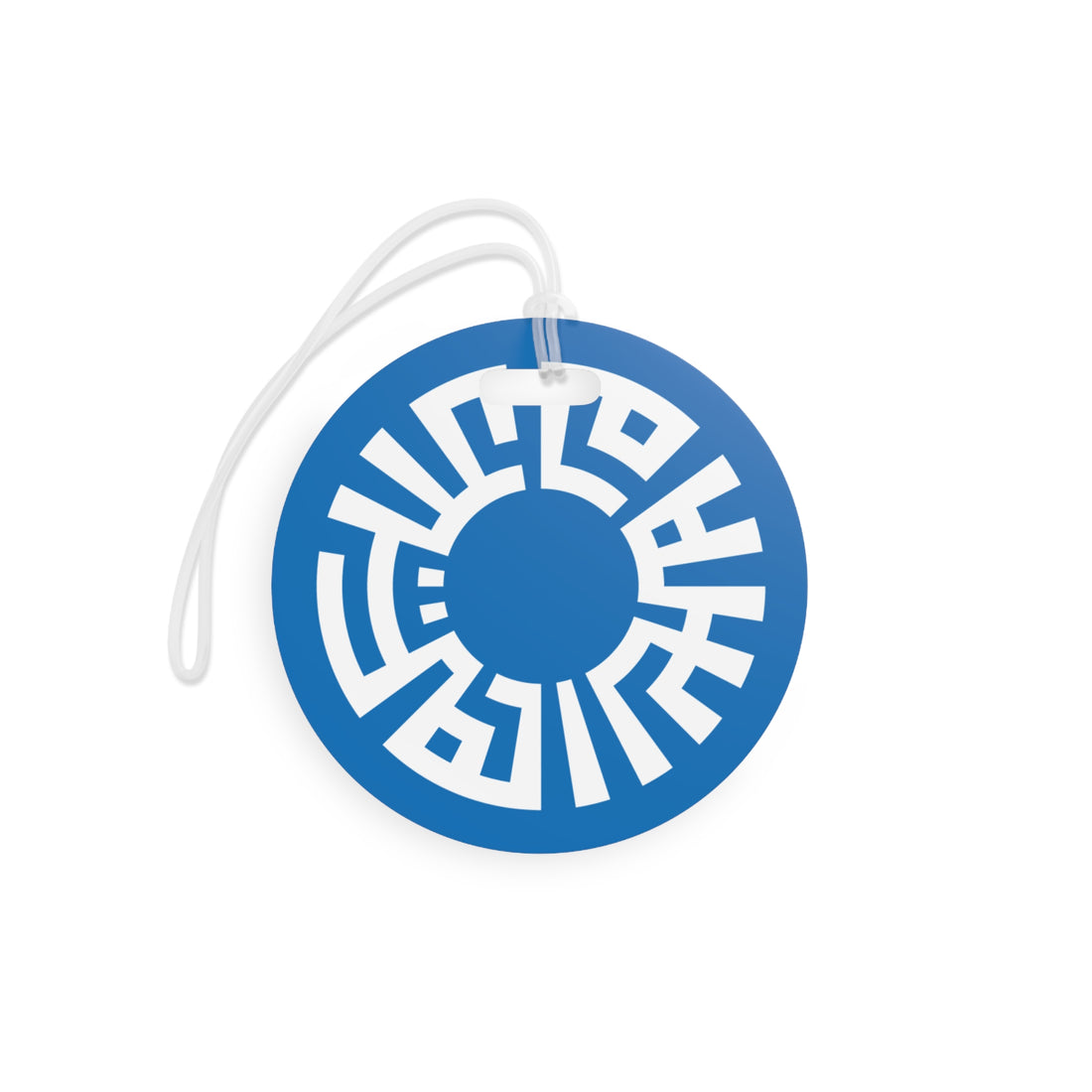 "Salam" Luggage Tag- Blue