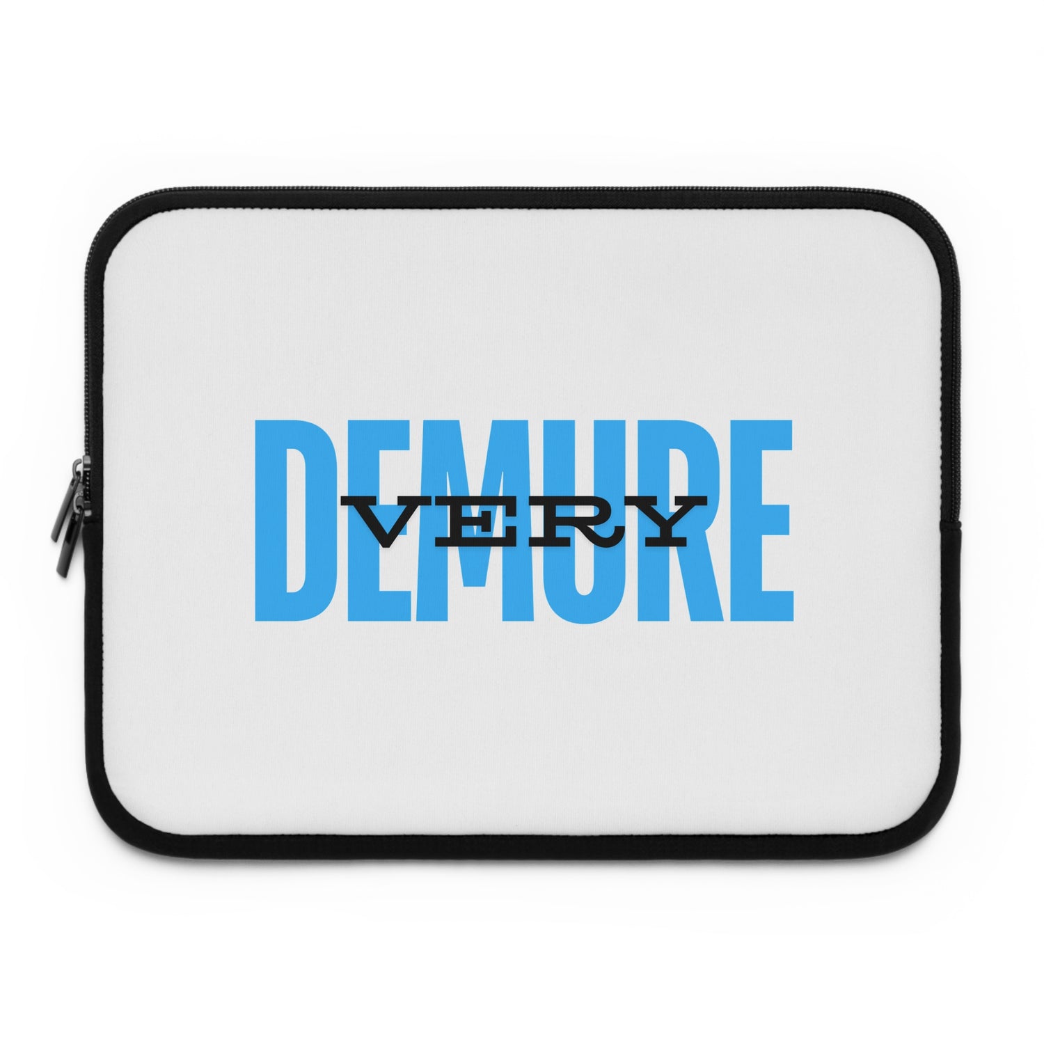"Very Demure" Laptop Sleeve- Blue