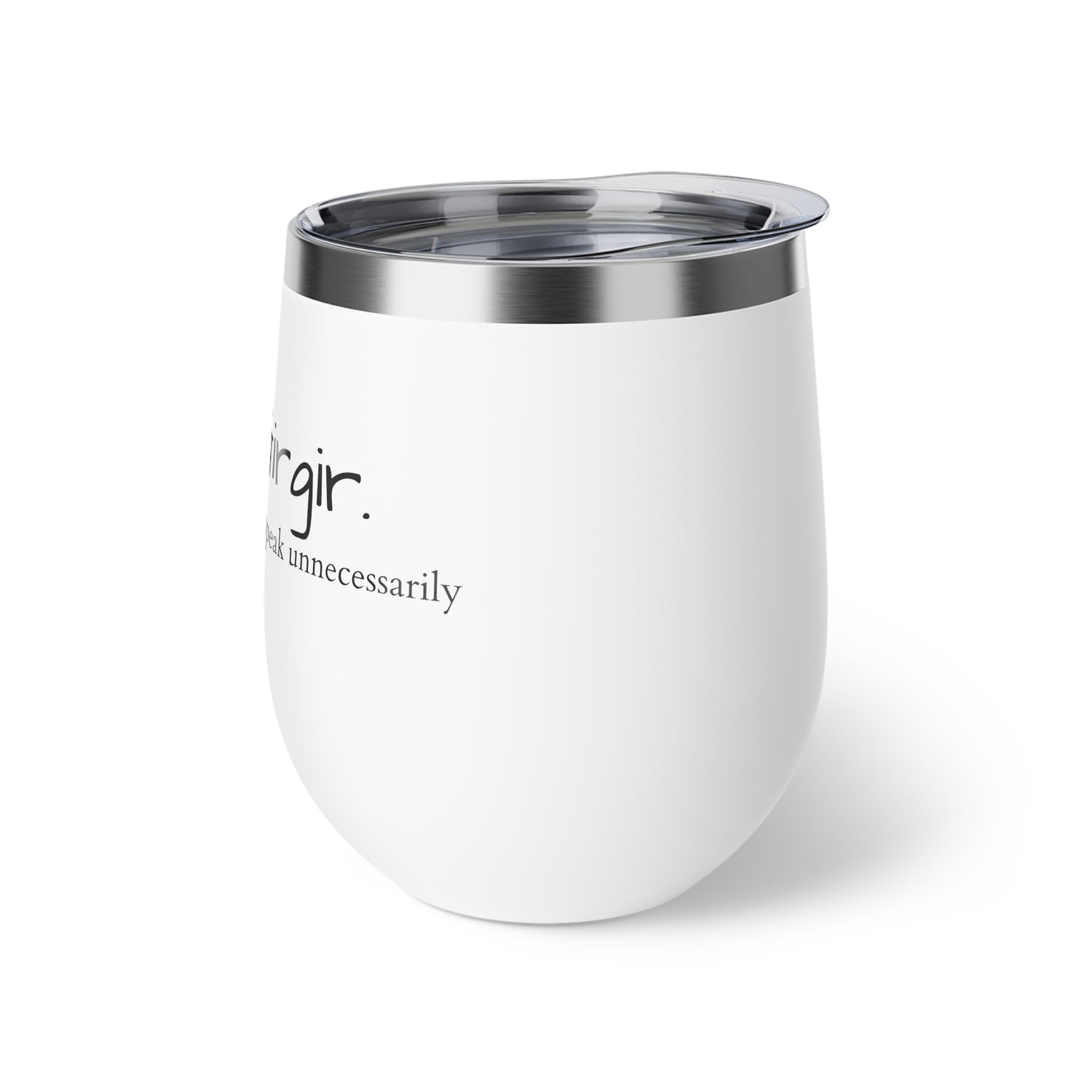 "Mafi Girgir" Copper Vacuum Insulated Cup, 12oz- 3 colors