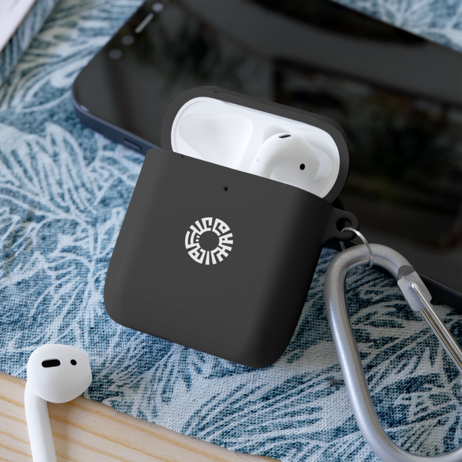 "Salam" AirPods and AirPods Pro Case Cover- Black