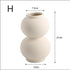 Ceramic Vase Nordic Home Decor Room Decoration Candle Holder Flower Pot Decoration Desktop Art Flower Vases Dropshipping